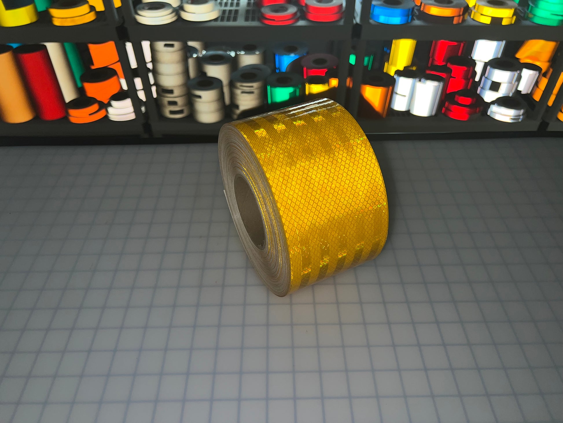 4" Inch Yellow Reflective Tape 3M 3930 HIP - Reflective Pro