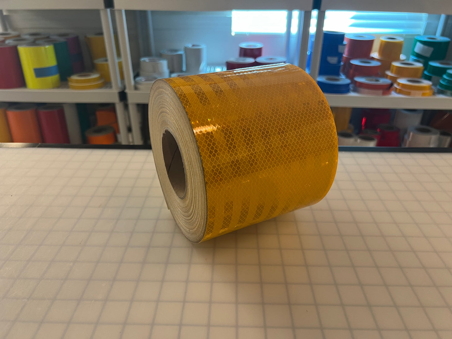 6" Inch Yellow Reflective Tape 3M 3930 HIP - Reflective Pro