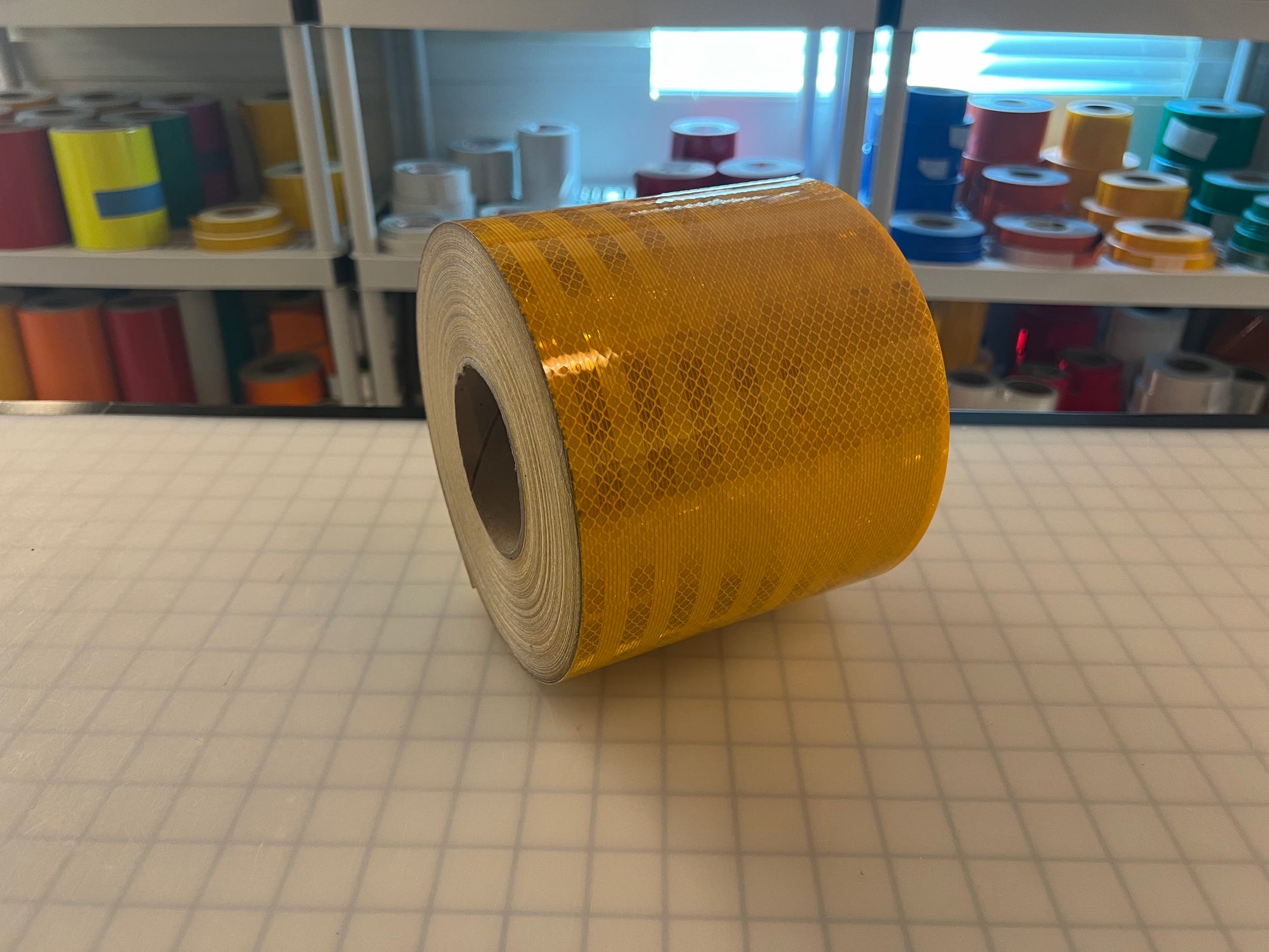 6" Inch Yellow Reflective Tape 3M 3930 HIP - Reflective Pro