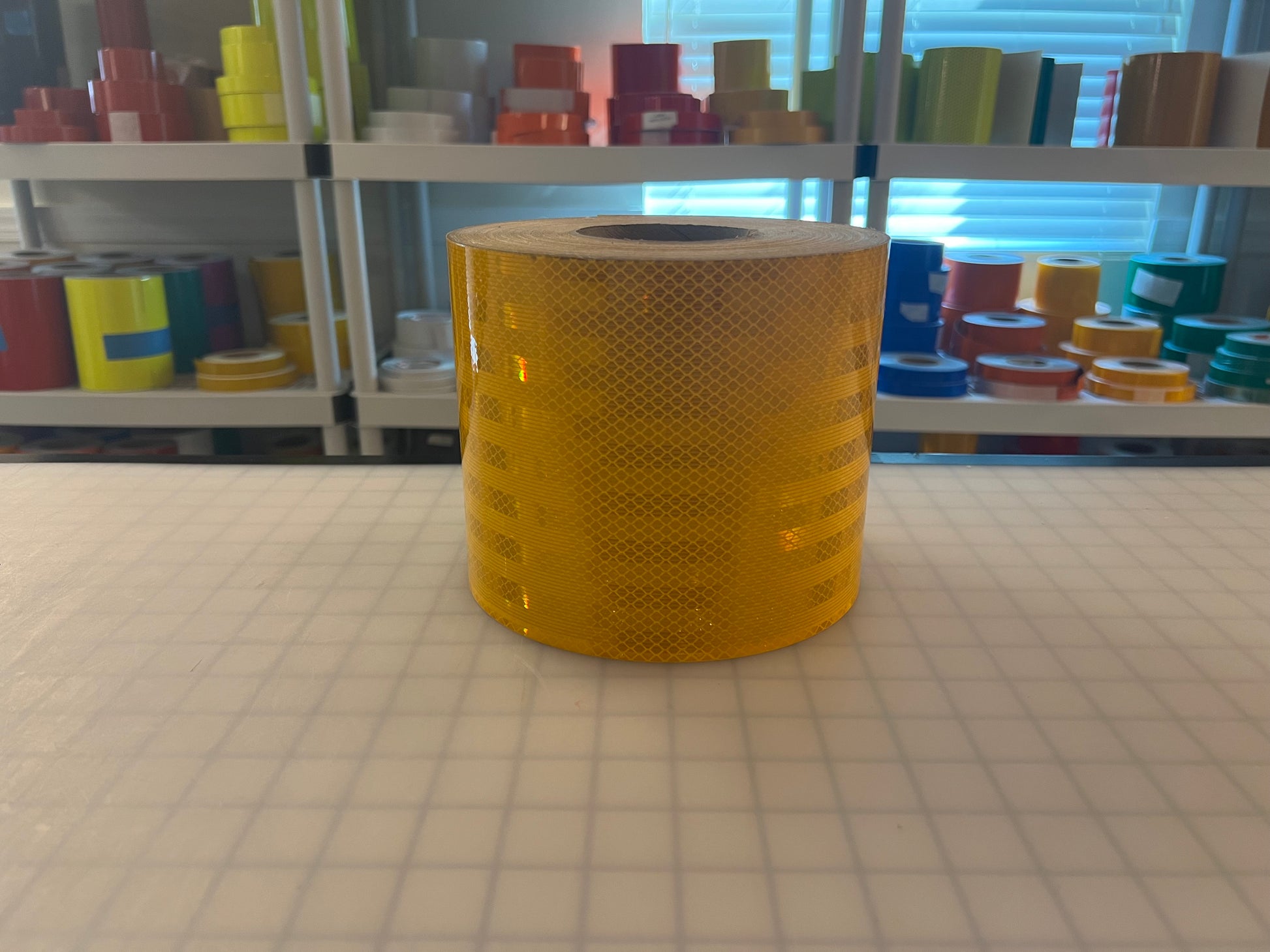 6" Inch Yellow Reflective Tape 3M 3930 HIP - Reflective Pro