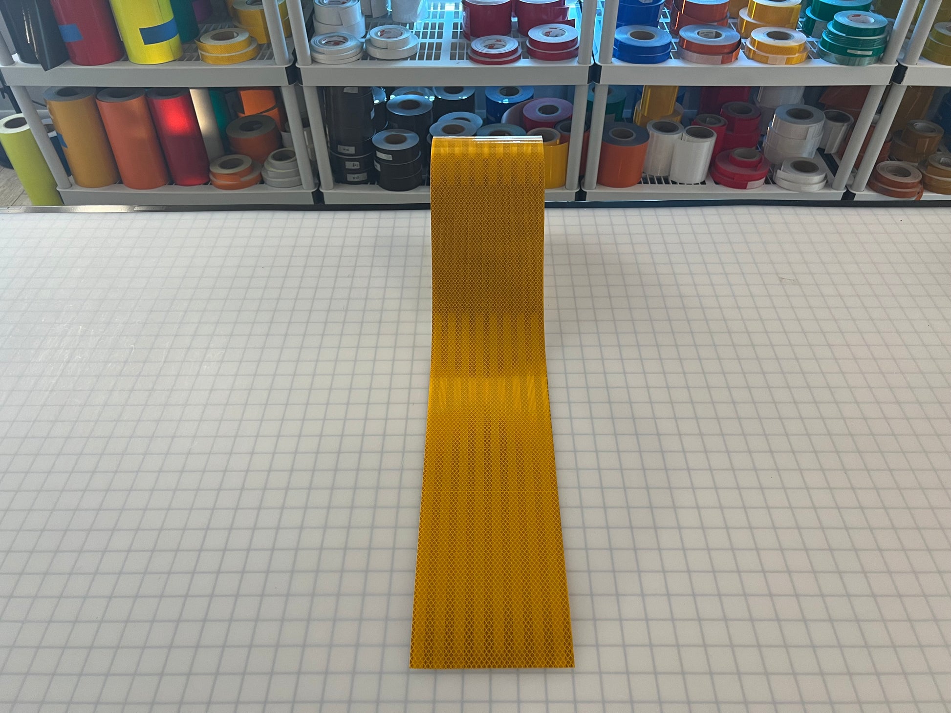 6" Inch Yellow Reflective Tape 3M 3930 HIP - Reflective Pro