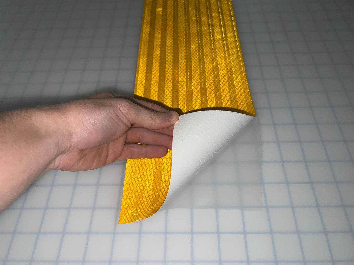 6" Inch Yellow Reflective Tape 3M 3930 HIP - Reflective Pro