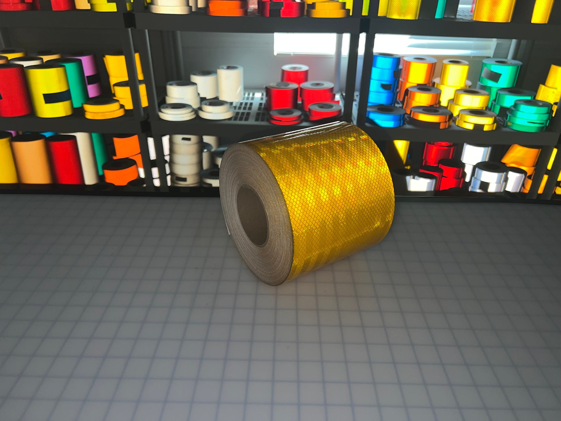 6" Inch Yellow Reflective Tape 3M 3930 HIP - Reflective Pro