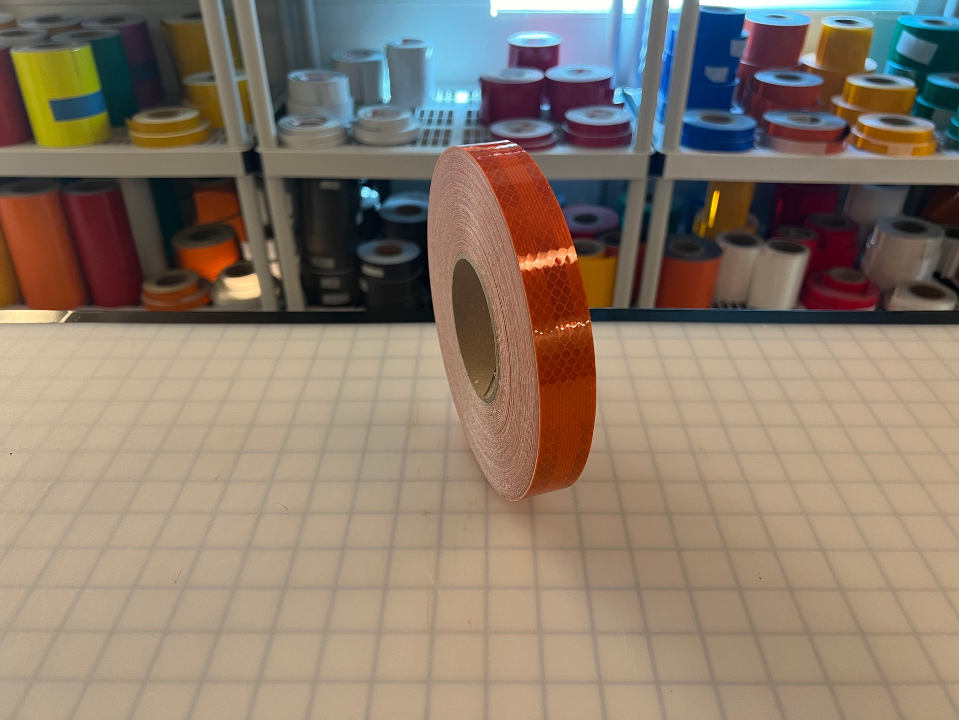 1" Inch Orange Reflective Tape 3M 3930 HIP - Reflective Pro