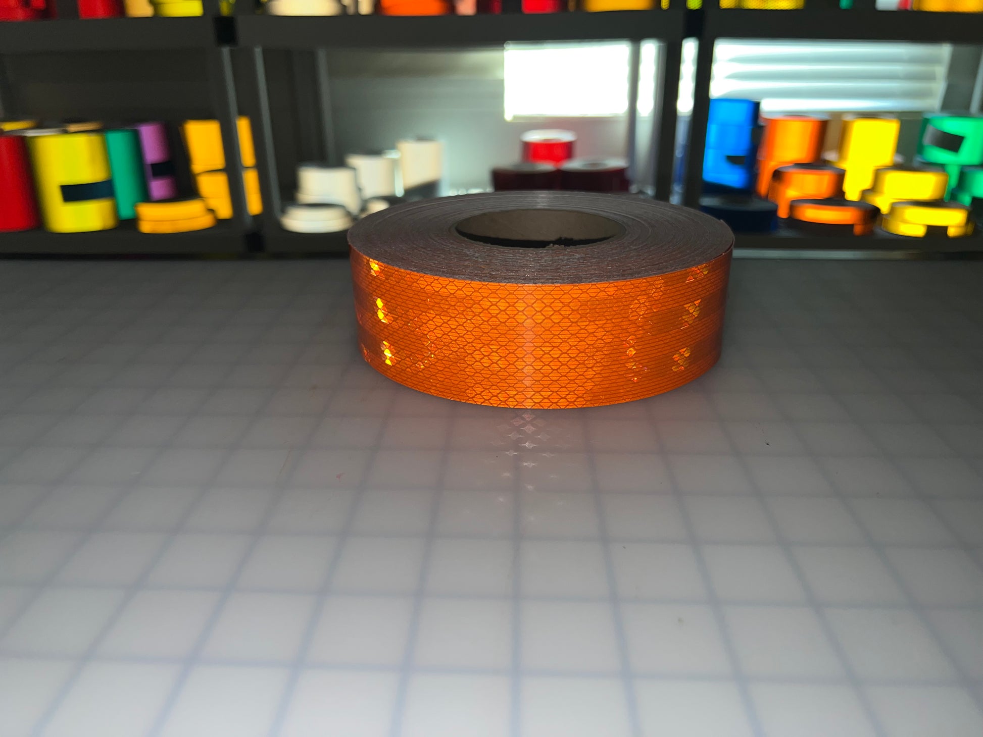 2" Inch Orange Reflective Tape 3M 3930 HIP - Reflective Pro