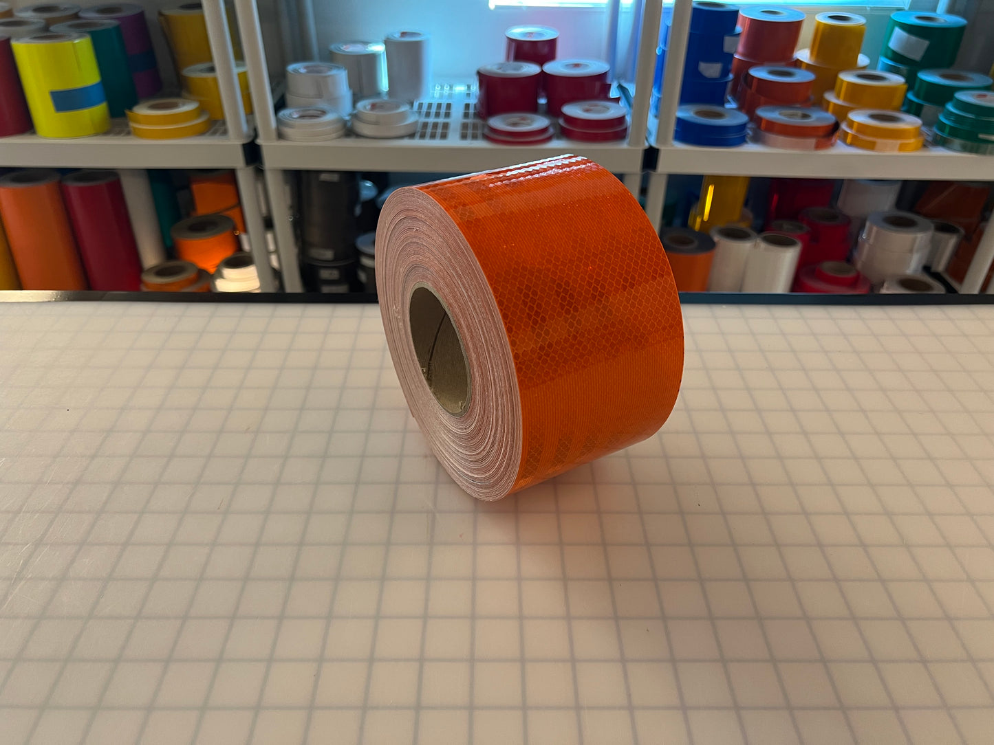 4" Inch Orange Reflective Tape 3M 3930 HIP - Reflective Pro