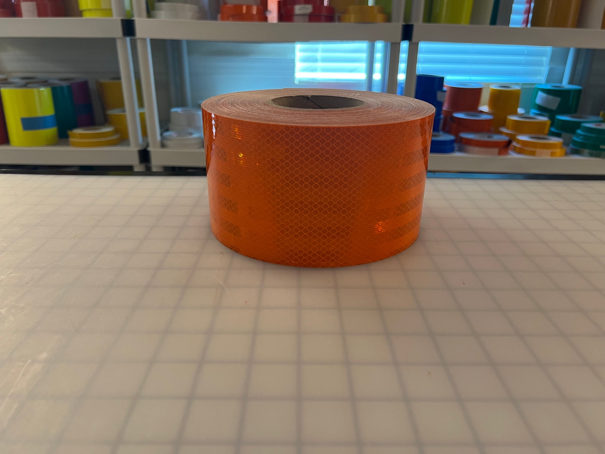 4" Inch Orange Reflective Tape 3M 3930 HIP - Reflective Pro