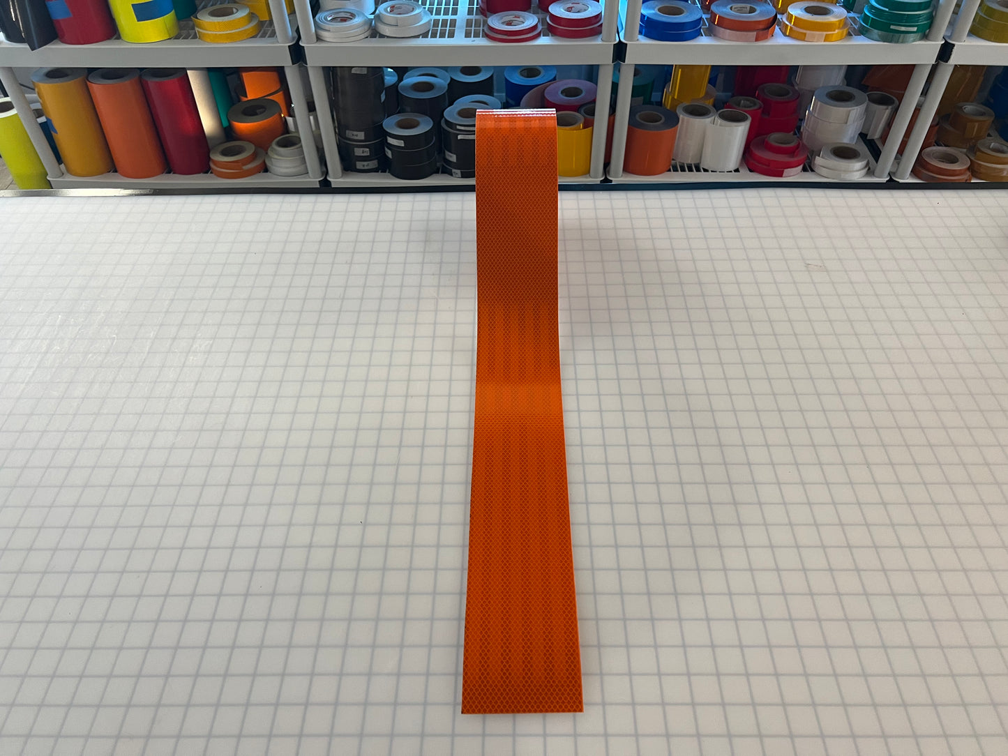 4" Inch Orange Reflective Tape 3M 3930 HIP - Reflective Pro