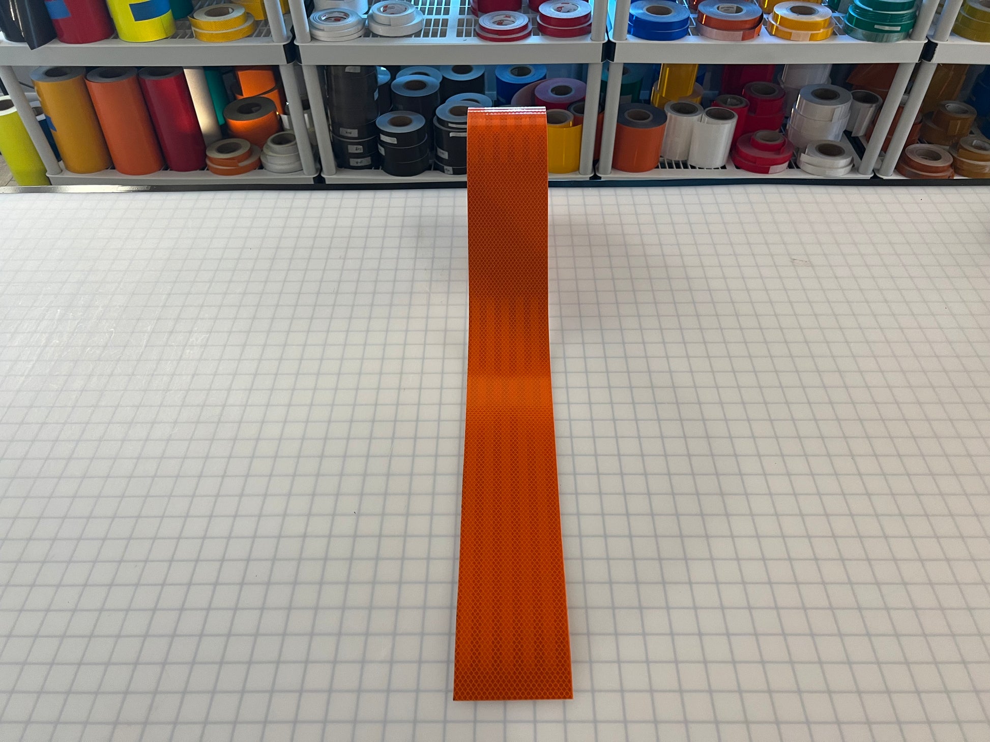 4" Inch Orange Reflective Tape 3M 3930 HIP - Reflective Pro