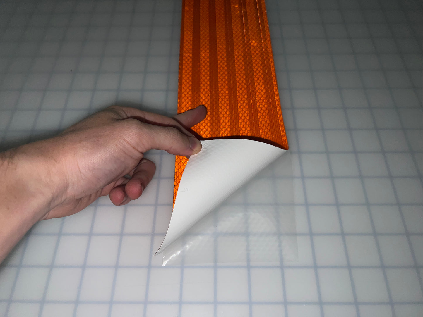 4" Inch Orange Reflective Tape 3M 3930 HIP - Reflective Pro