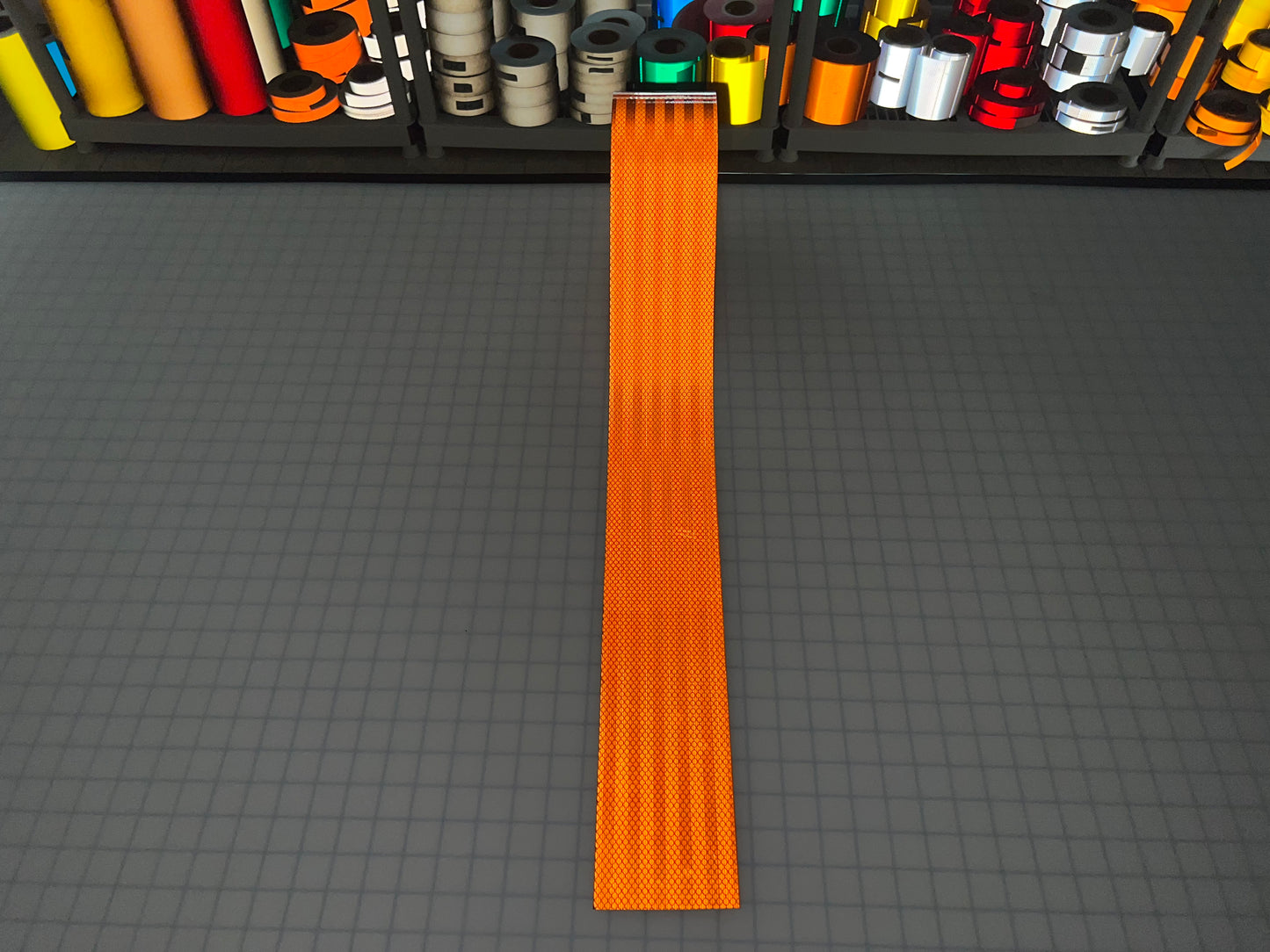 4" Inch Orange Reflective Tape 3M 3930 HIP - Reflective Pro