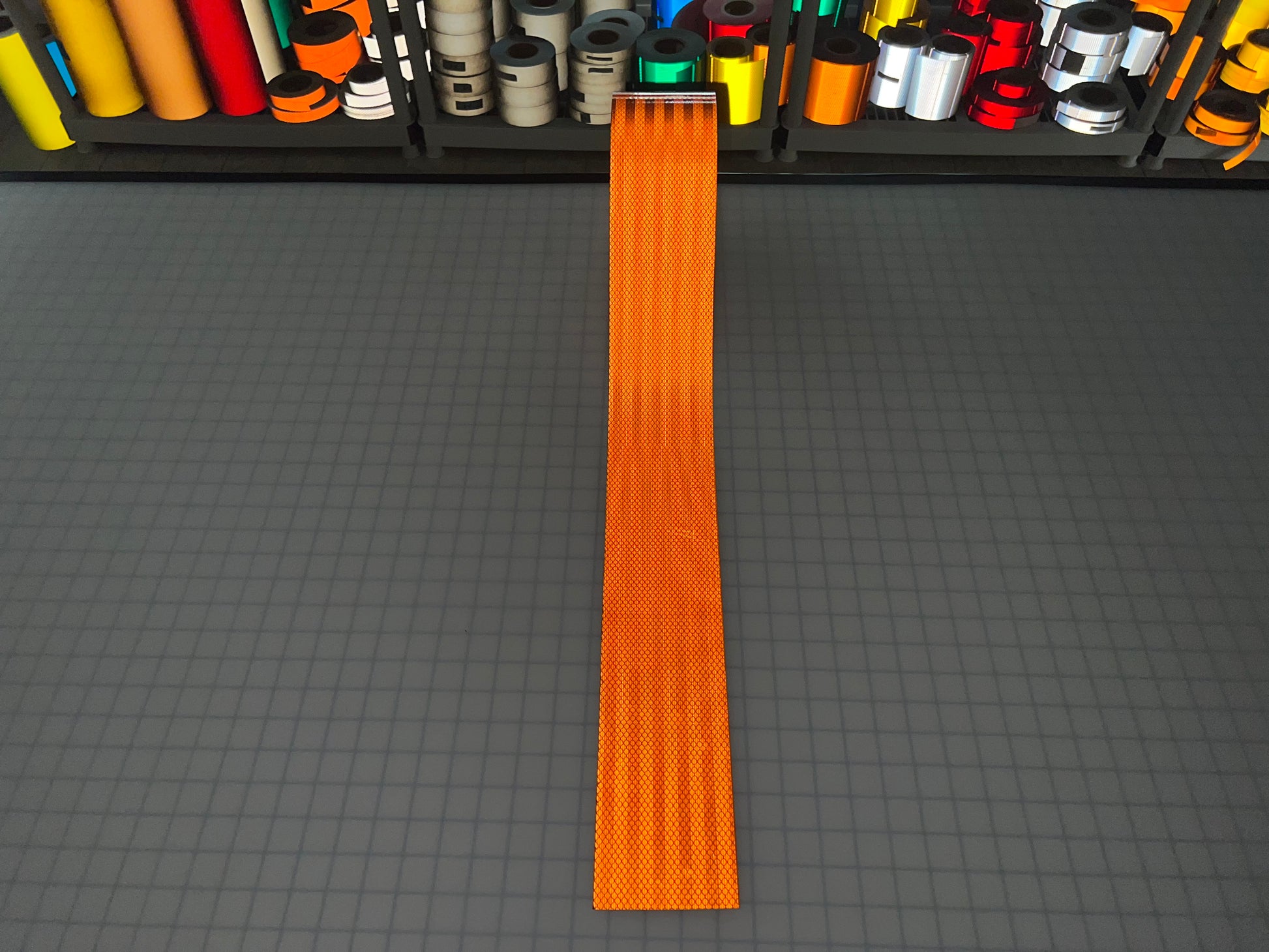 4" Inch Orange Reflective Tape 3M 3930 HIP - Reflective Pro