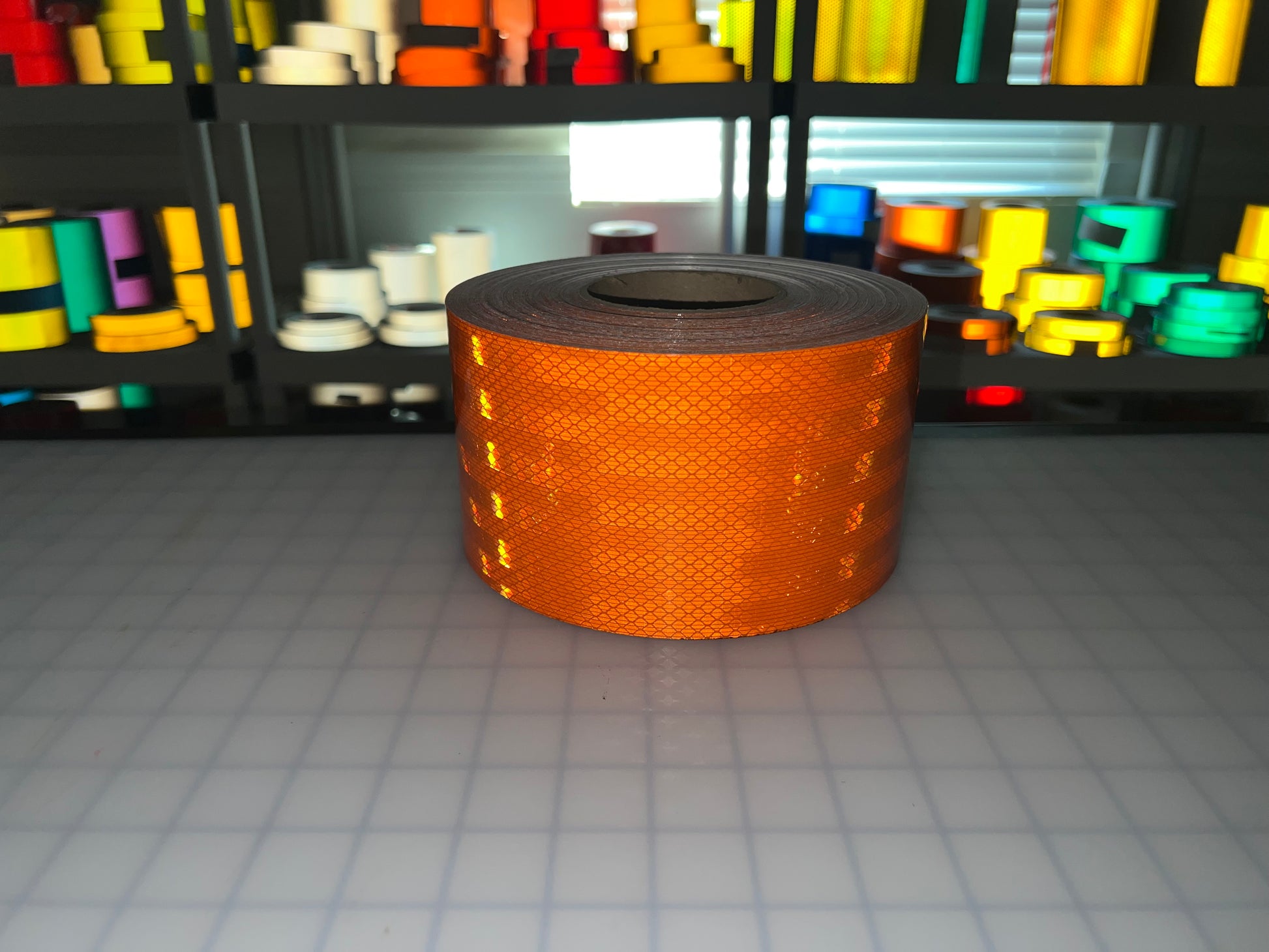 4" Inch Orange Reflective Tape 3M 3930 HIP - Reflective Pro