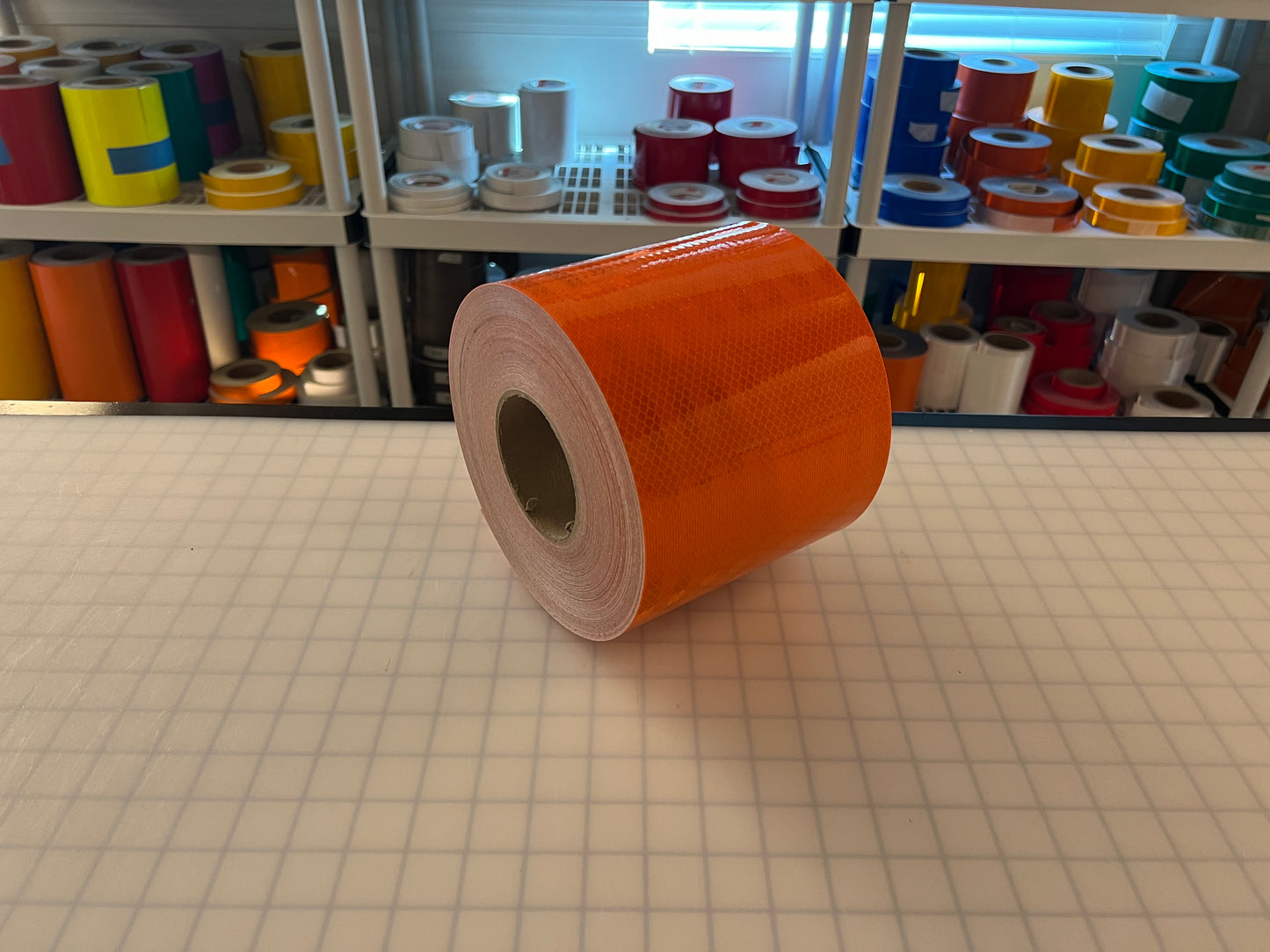 6" Inch Orange Reflective Tape 3M 3930 HIP - Reflective Pro