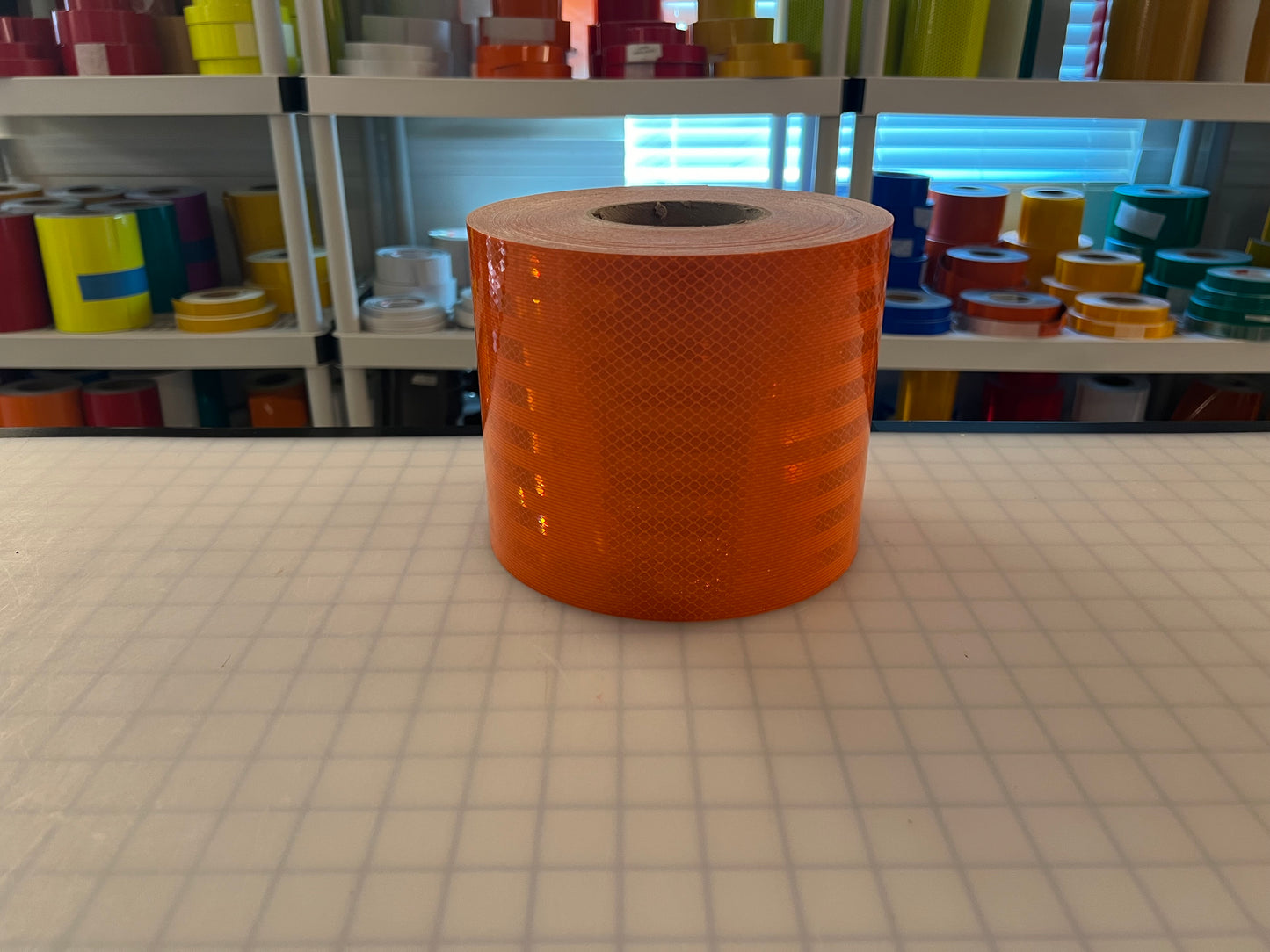 6" Inch Orange Reflective Tape 3M 3930 HIP - Reflective Pro