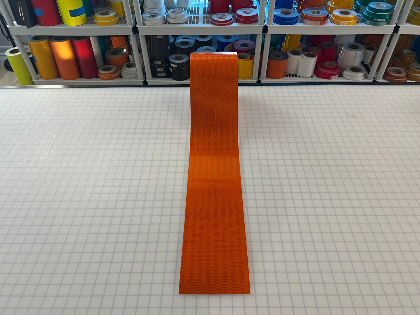 6" Inch Orange Reflective Tape 3M 3930 HIP - Reflective Pro