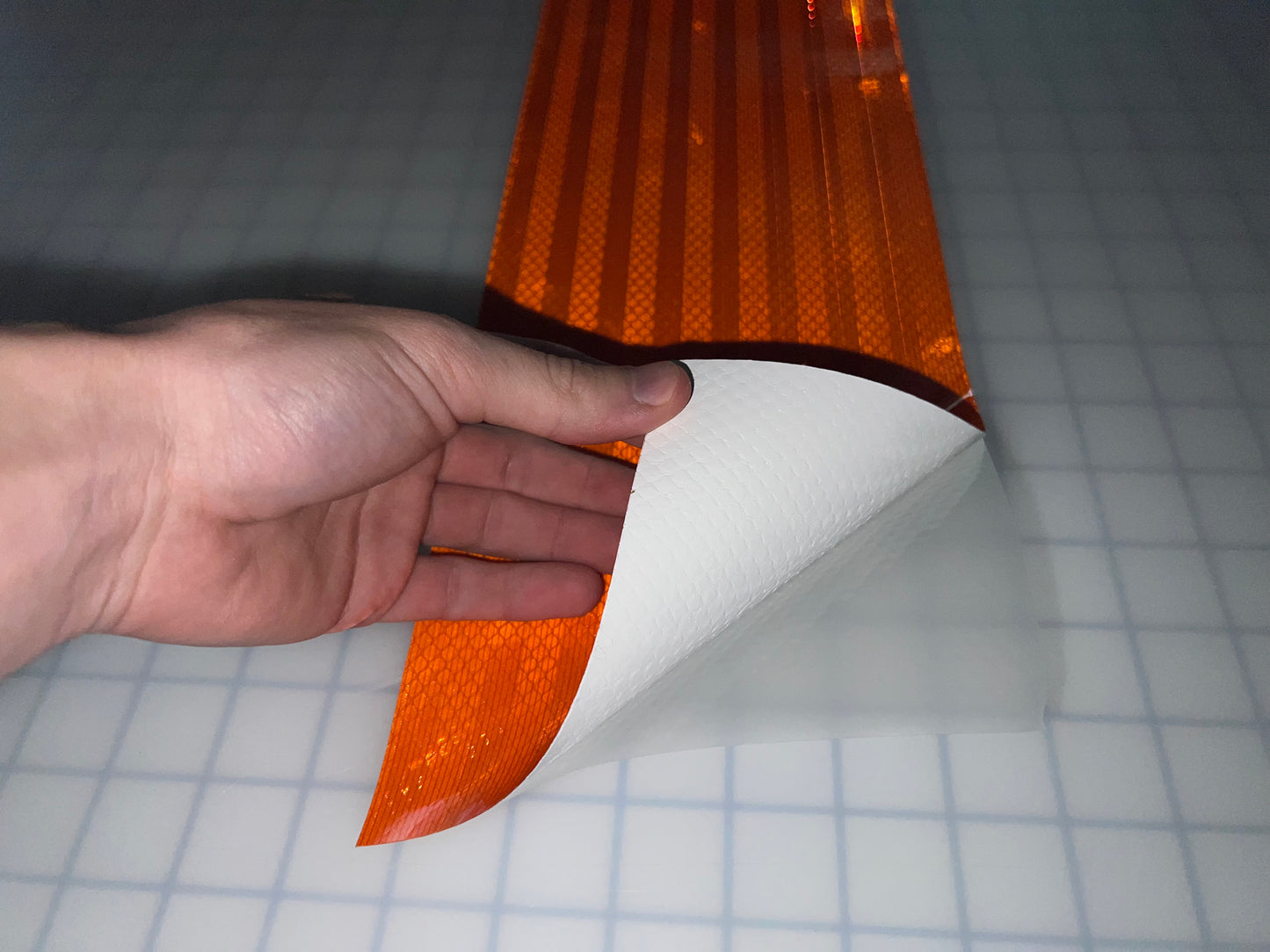 6" Inch Orange Reflective Tape 3M 3930 HIP - Reflective Pro