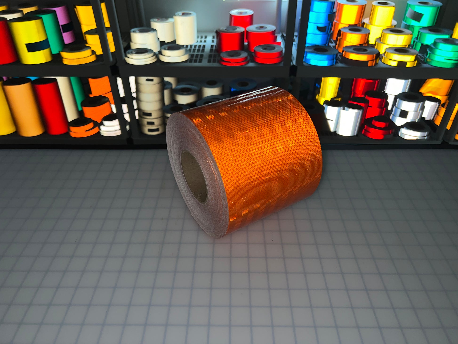 6" Inch Orange Reflective Tape 3M 3930 HIP - Reflective Pro