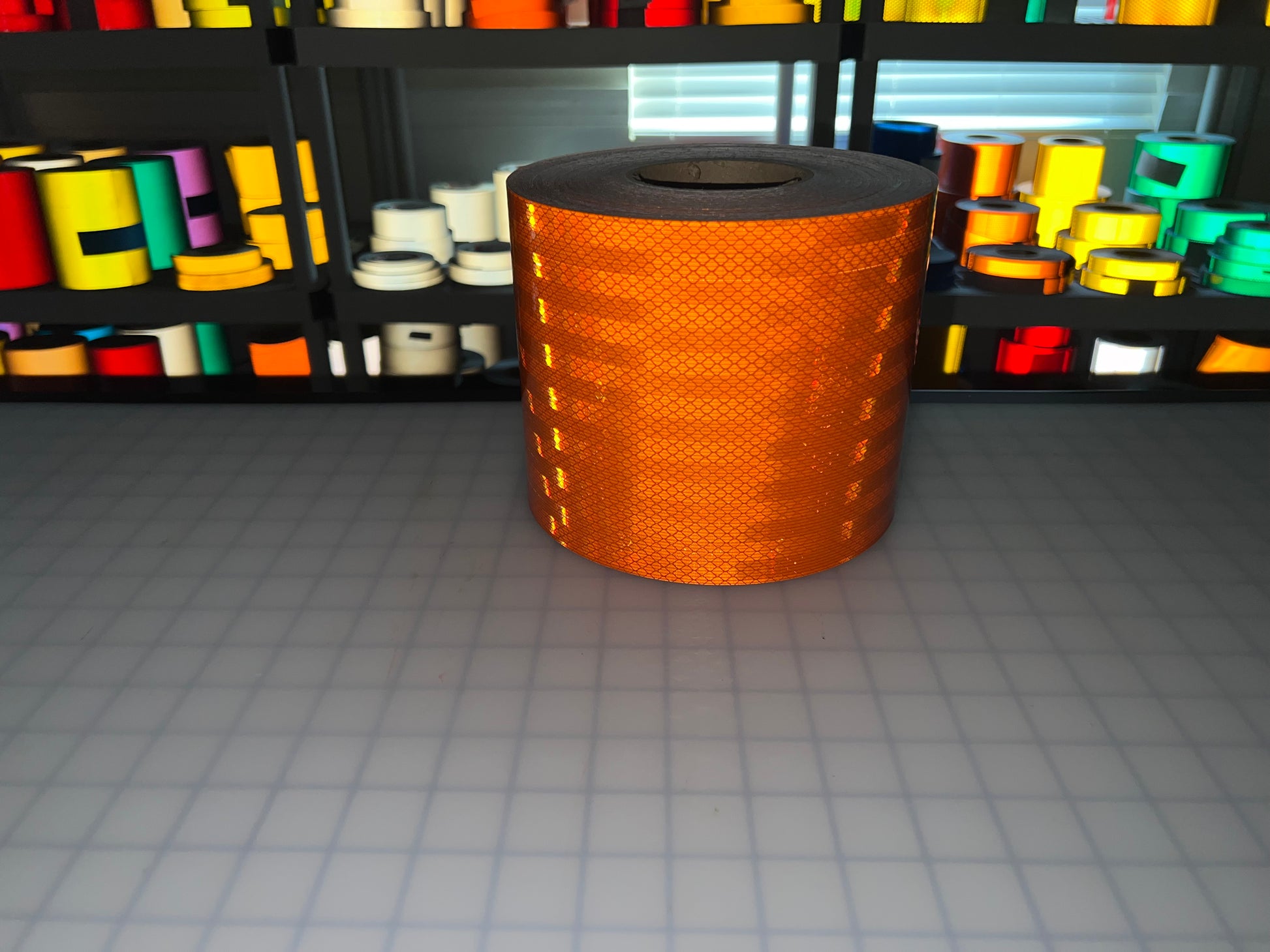 6" Inch Orange Reflective Tape 3M 3930 HIP - Reflective Pro