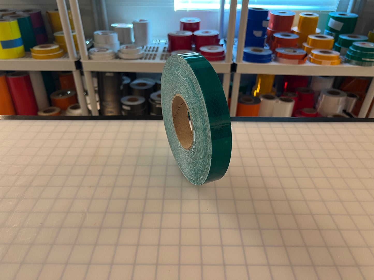 1" Inch Green Reflective Tape 3M 3930 HIP - Reflective Pro