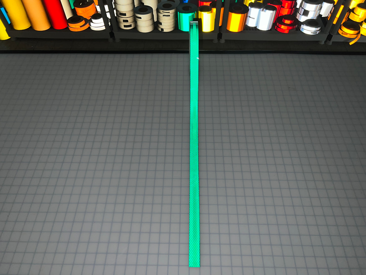 1" Inch Green Reflective Tape 3M 3930 HIP - Reflective Pro