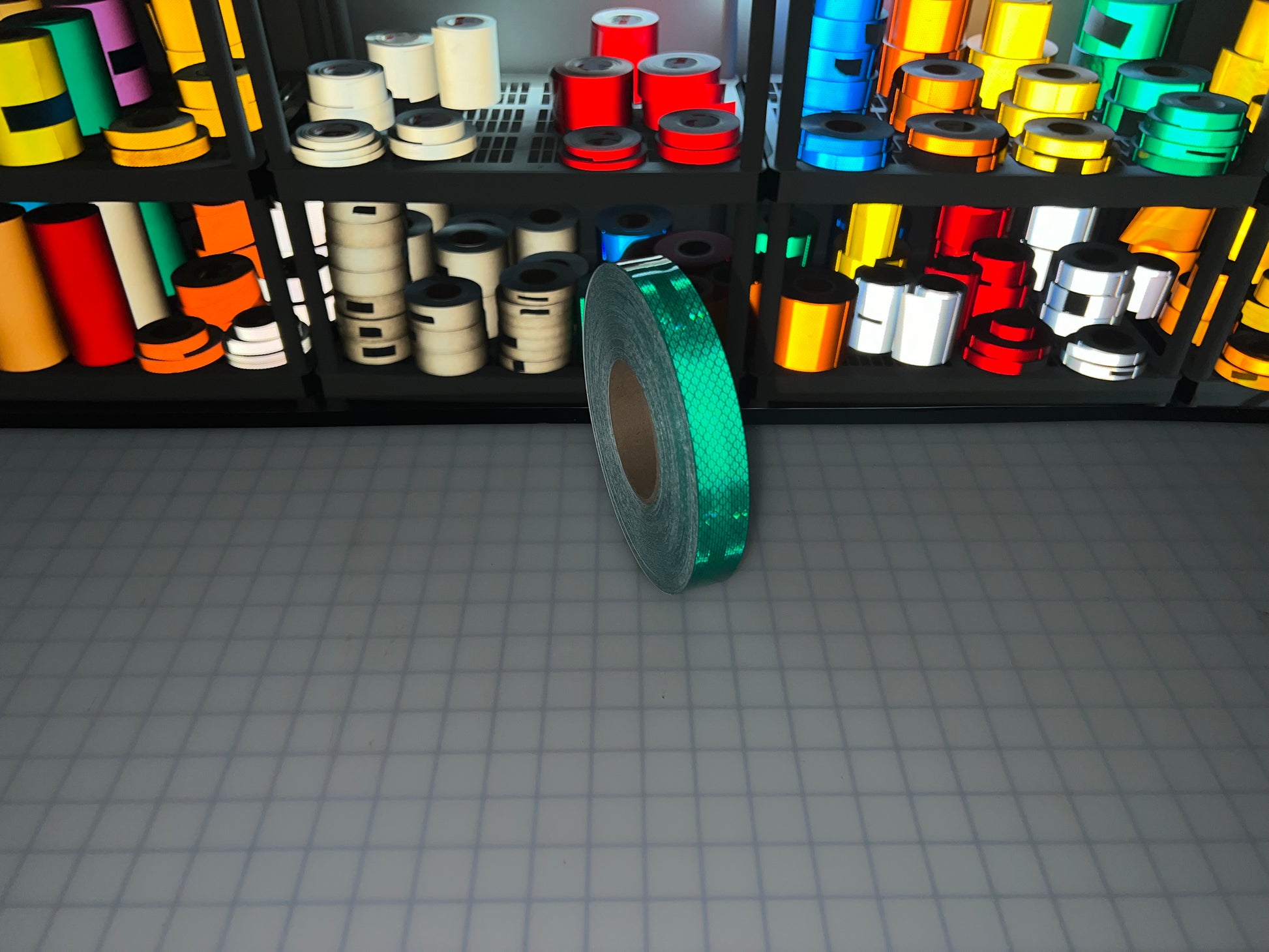1" Inch Green Reflective Tape 3M 3930 HIP - Reflective Pro