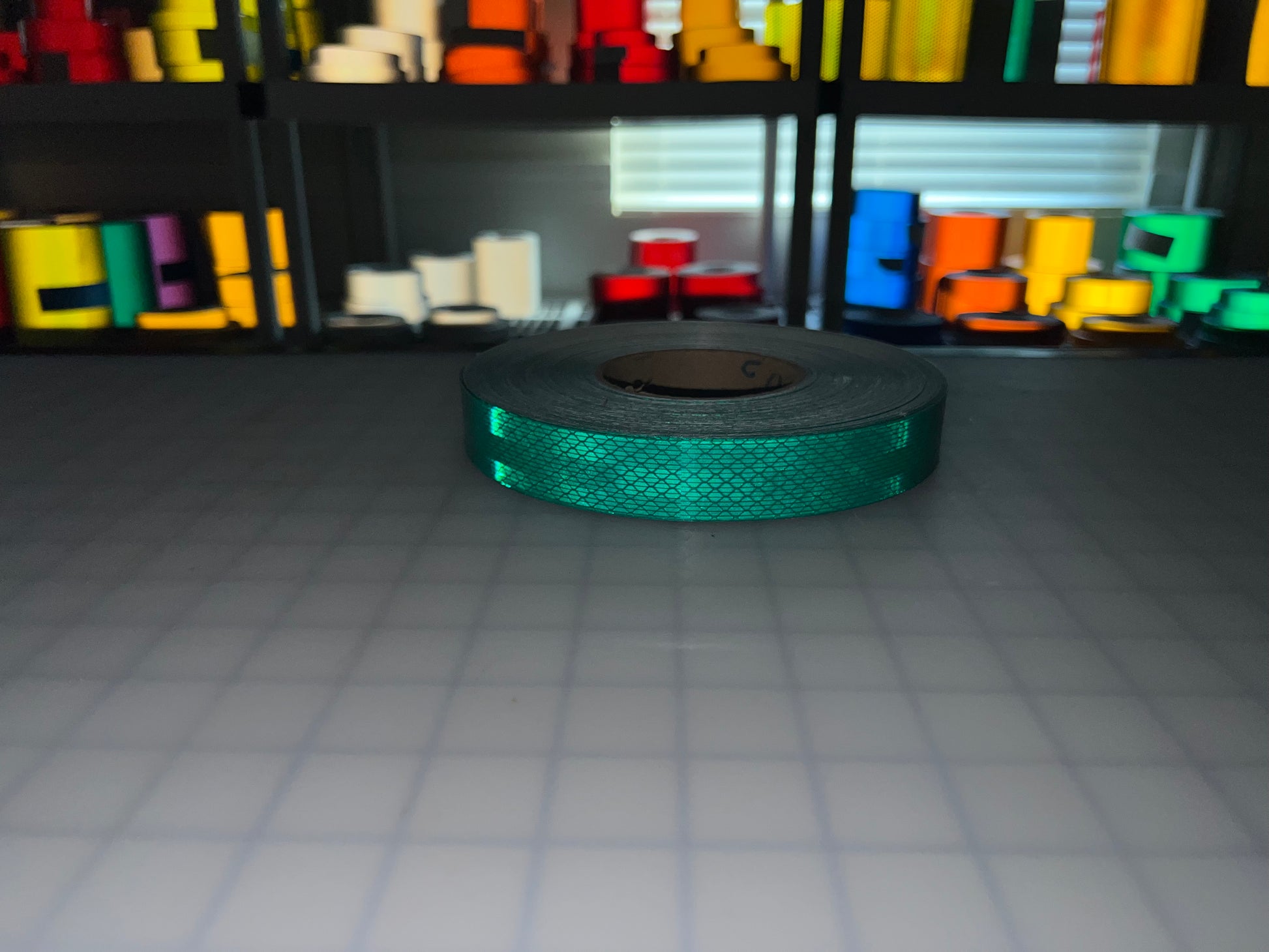 1" Inch Green Reflective Tape 3M 3930 HIP - Reflective Pro