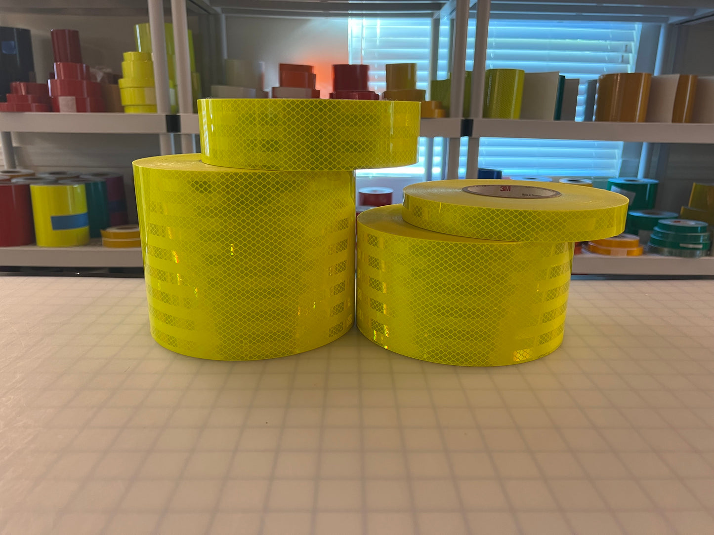 3M 3930 Fluorescent Lime HIP - Reflective Pro