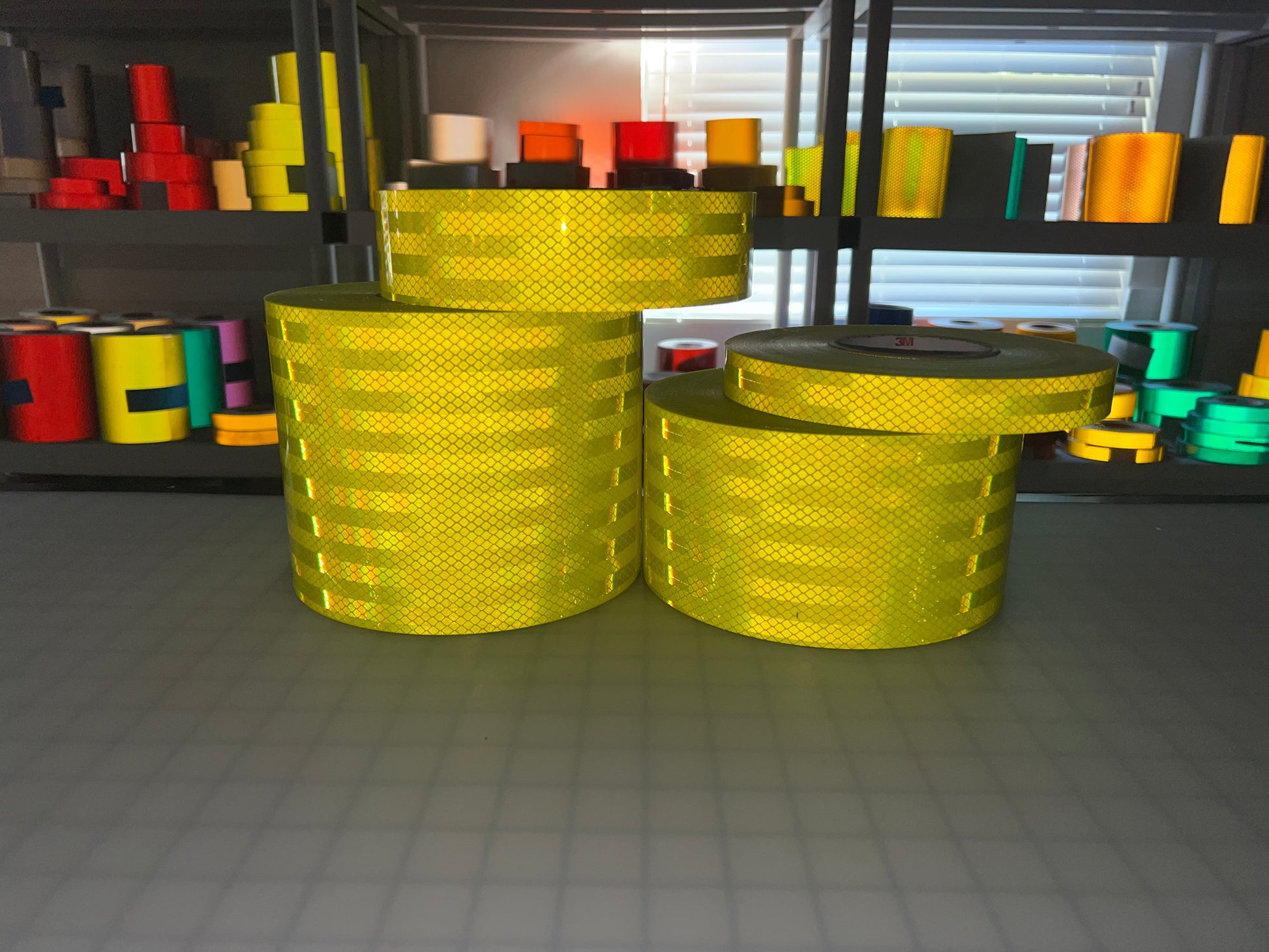 3M 3930 Fluorescent Lime HIP - Reflective Pro