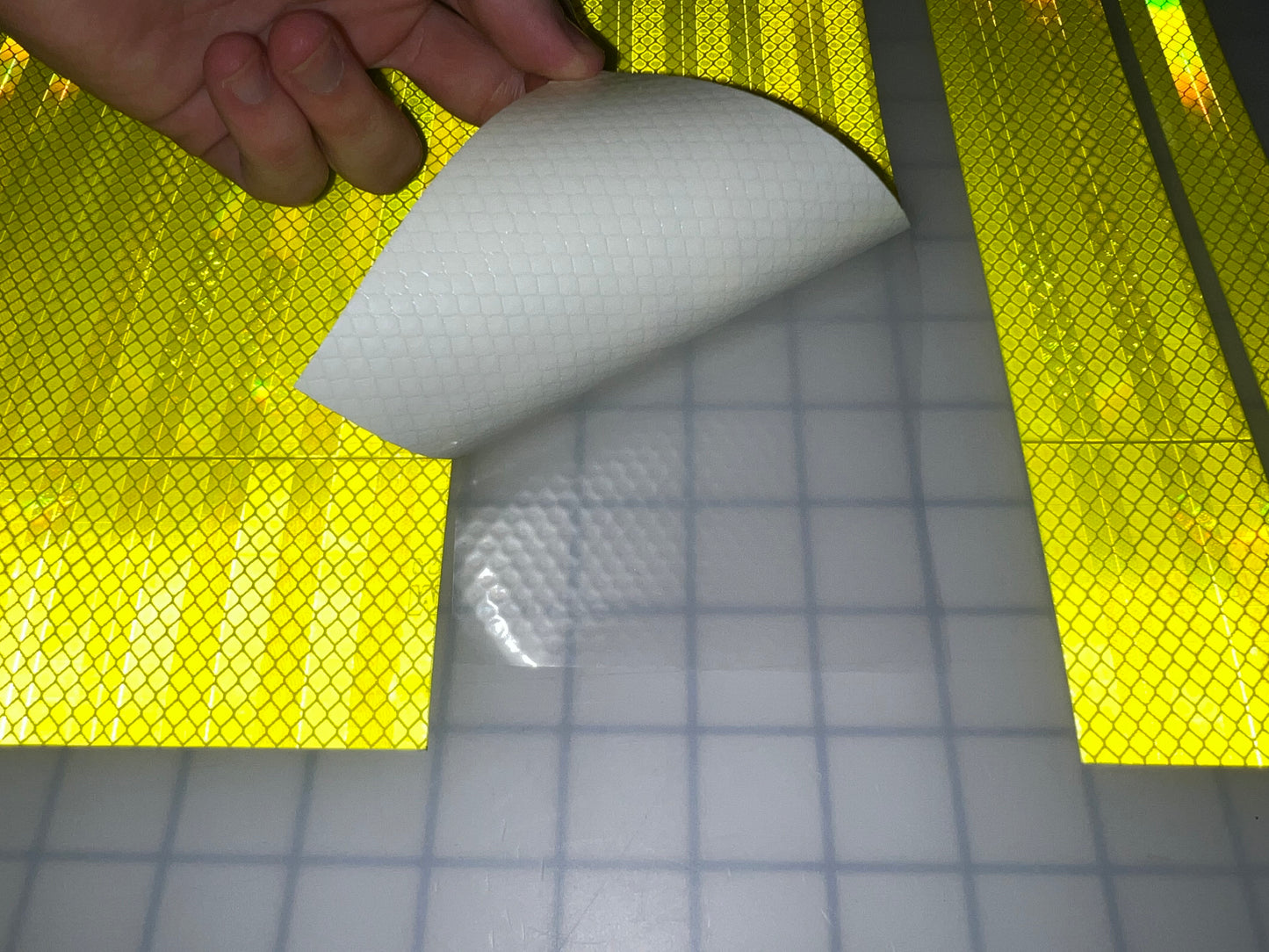 3M 3930 Fluorescent Lime HIP - Reflective Pro