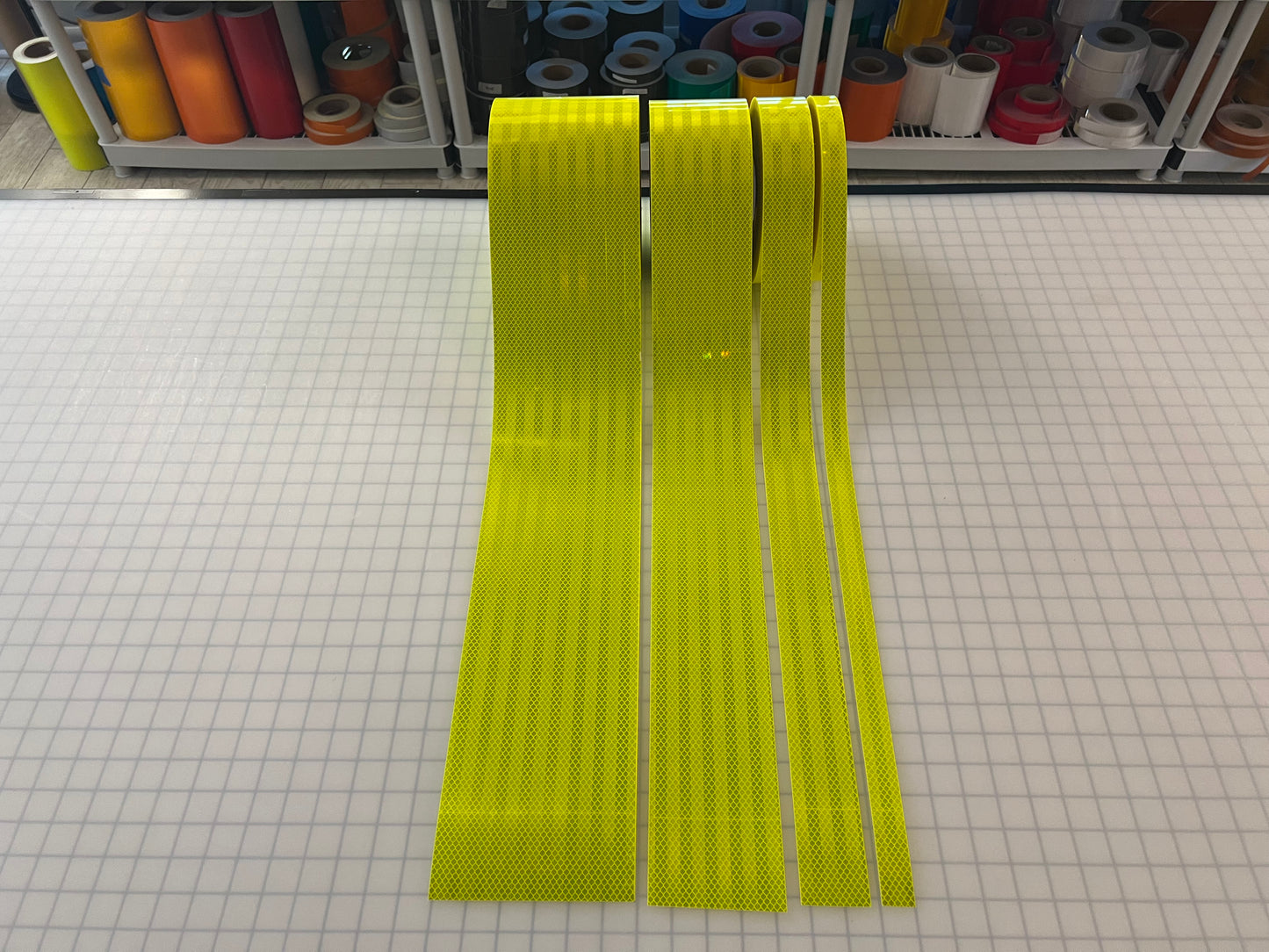 3M 3930 Fluorescent Lime HIP - Reflective Pro