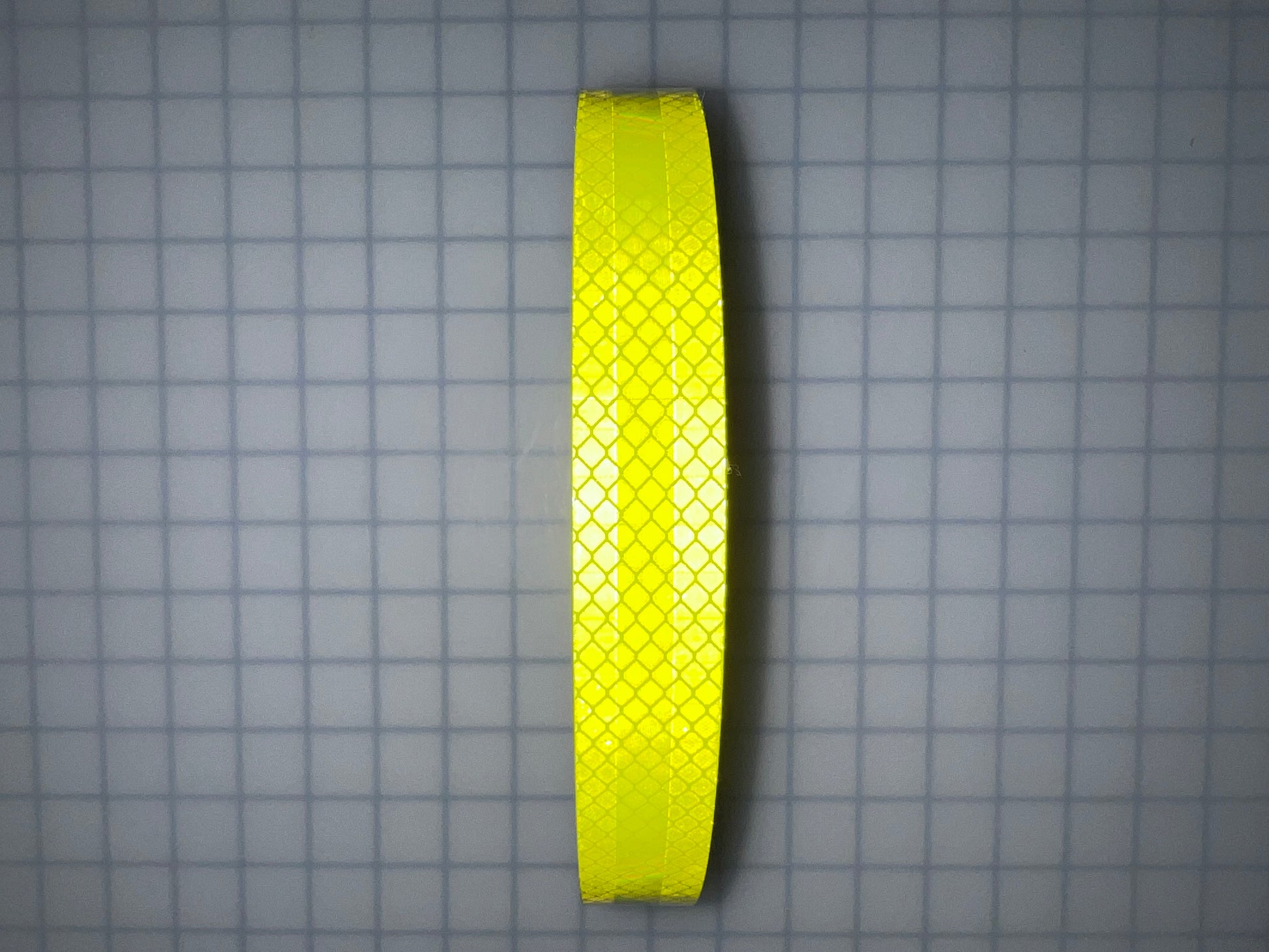 1" Inch Fluorescent Lime Reflective Tape 3M 3930 HIP - Reflective Pro