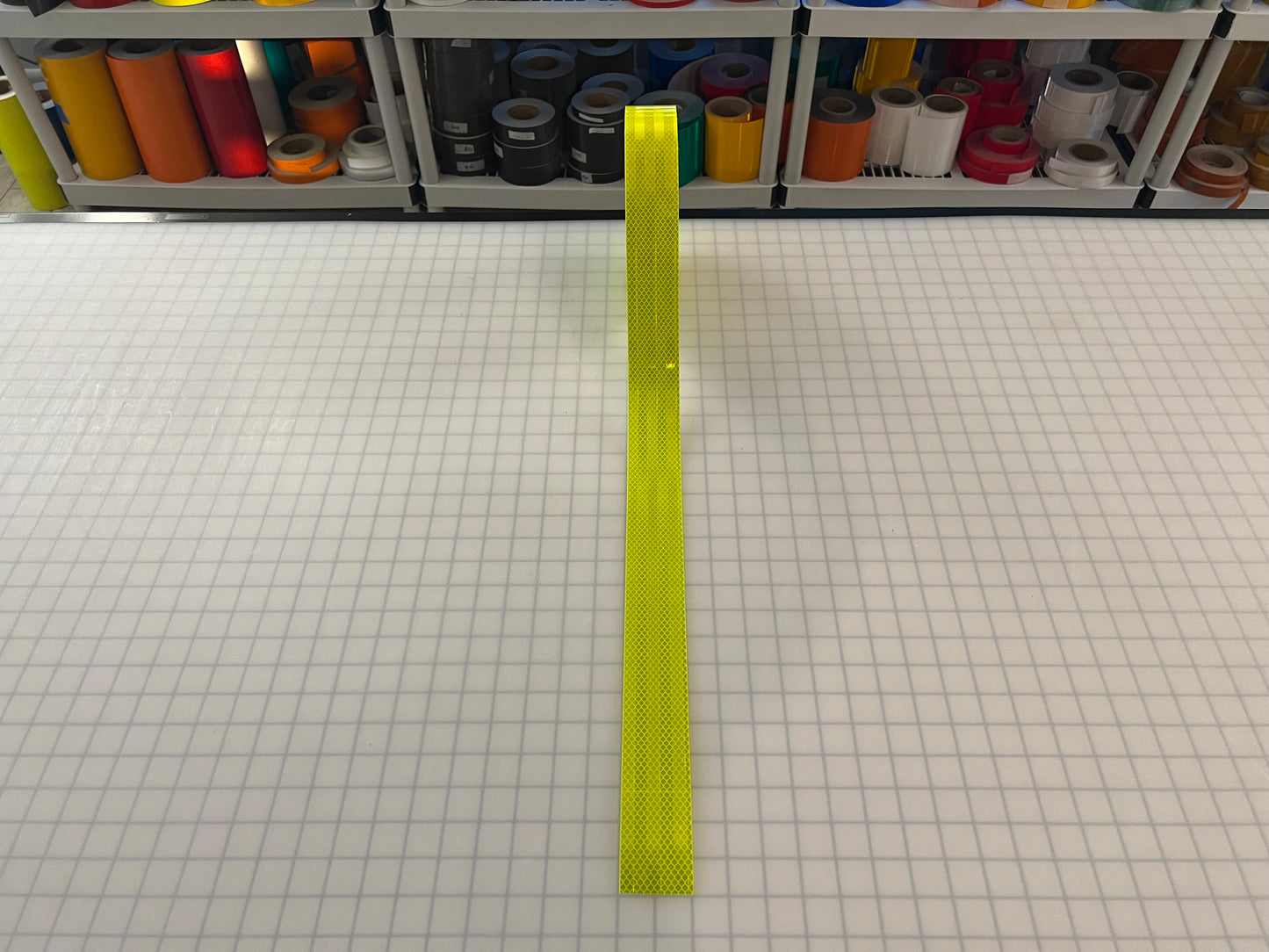 2" Inch Fluorescent Lime Reflective Tape 3M 3930 HIP - Reflective Pro