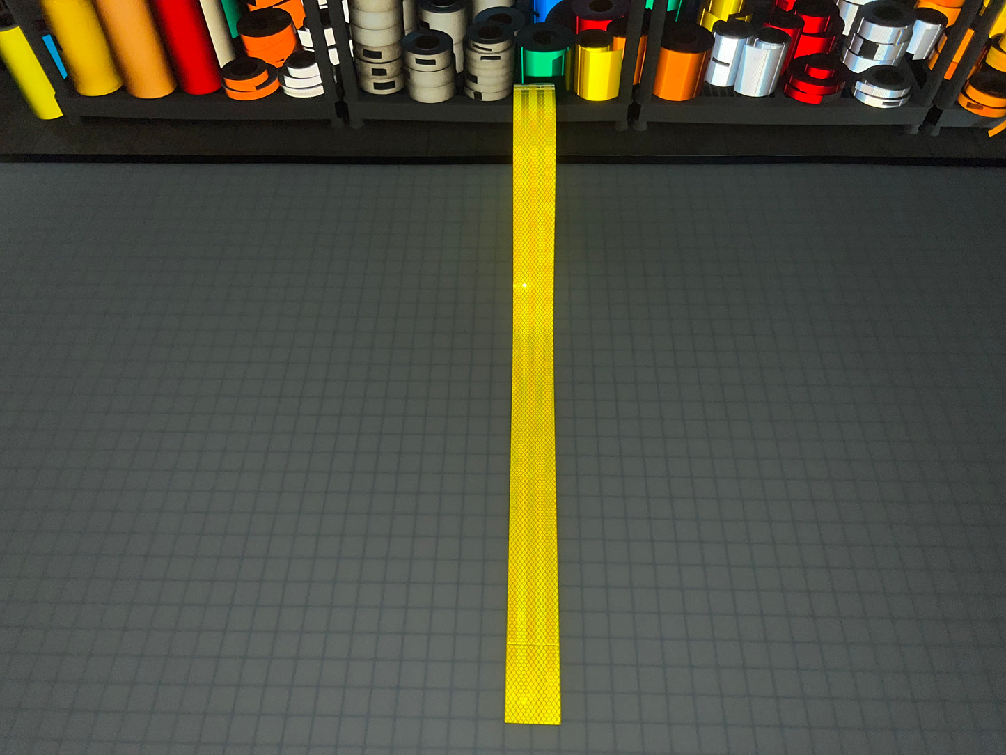 2" Inch Fluorescent Lime Reflective Tape 3M 3930 HIP - Reflective Pro
