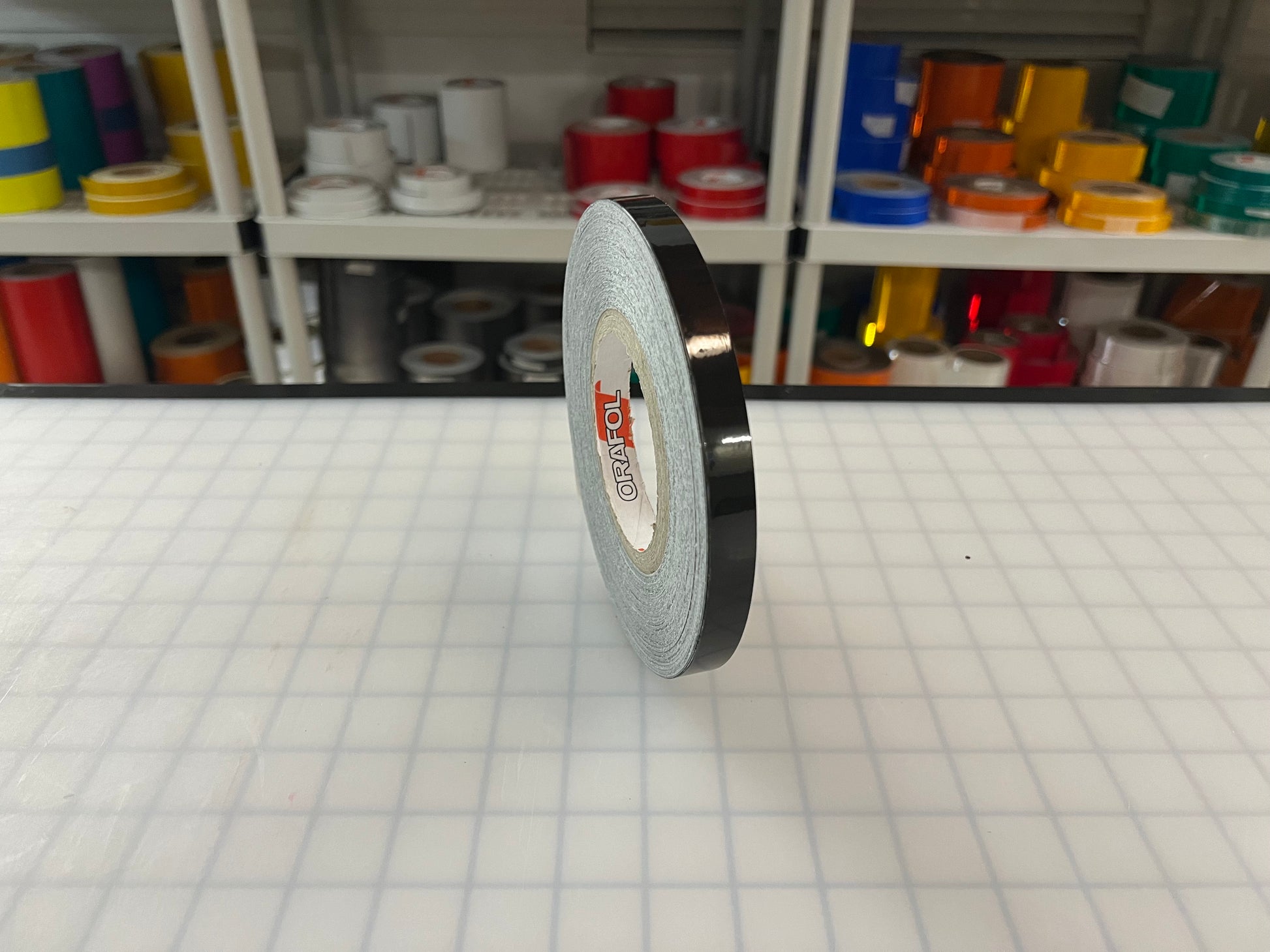0.5" Inch Black Reflective Tape Oralite 5700 (Type 1 EG) - Reflective Pro