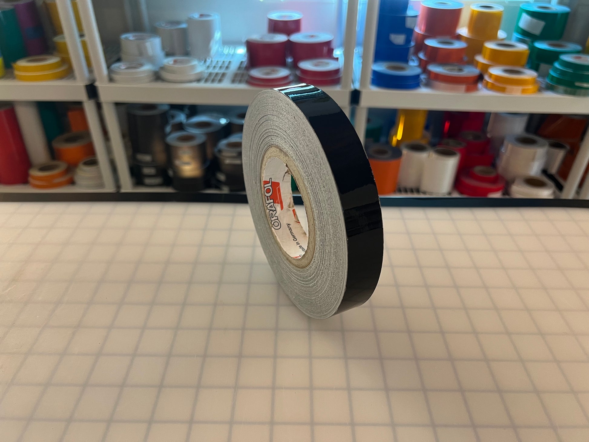 1" Inch Black Reflective Tape Oralite 5700 (Type 1 EG) - Reflective Pro