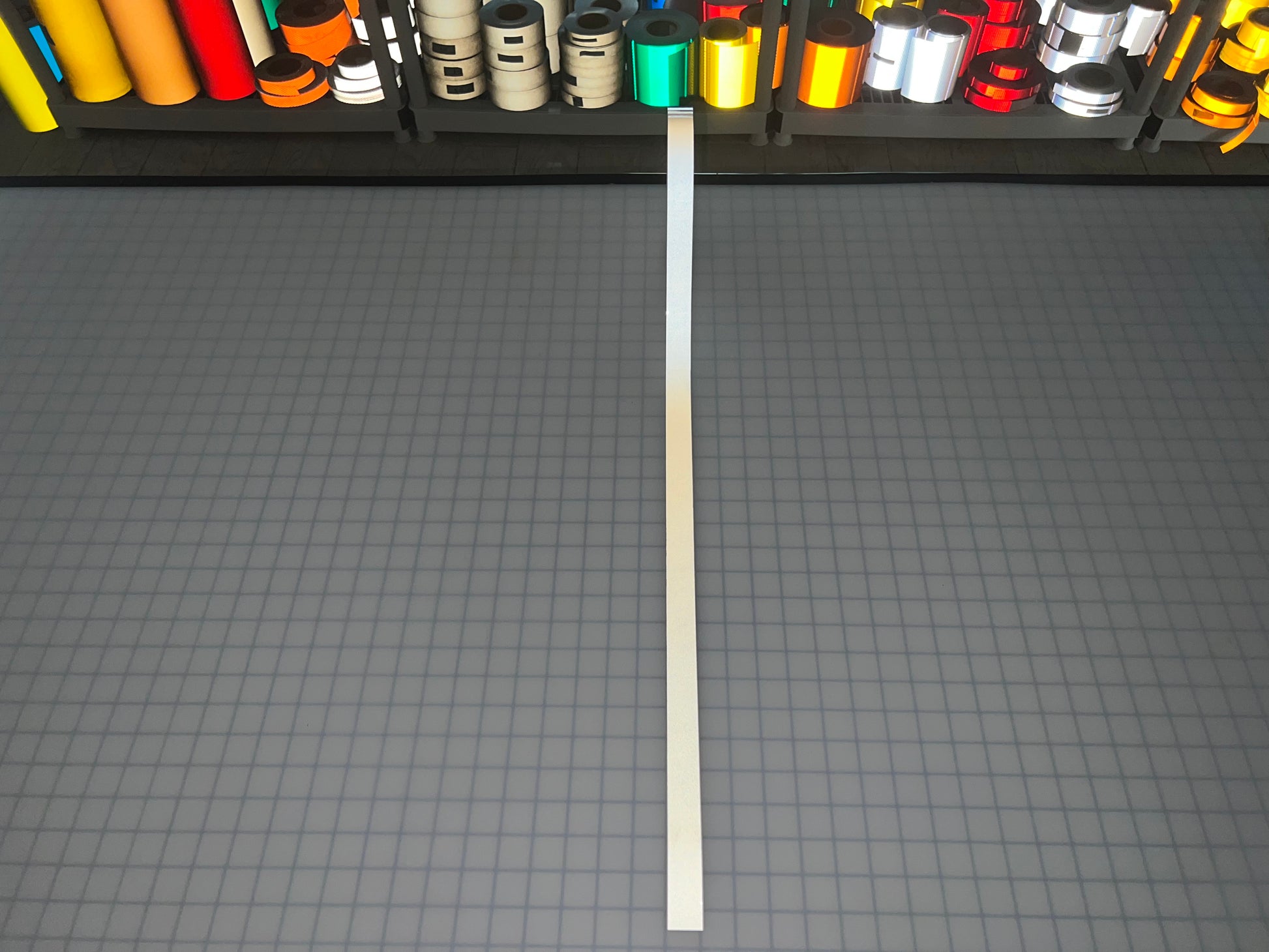 1" Inch Black Reflective Tape Oralite 5700 (Type 1 EG) - Reflective Pro