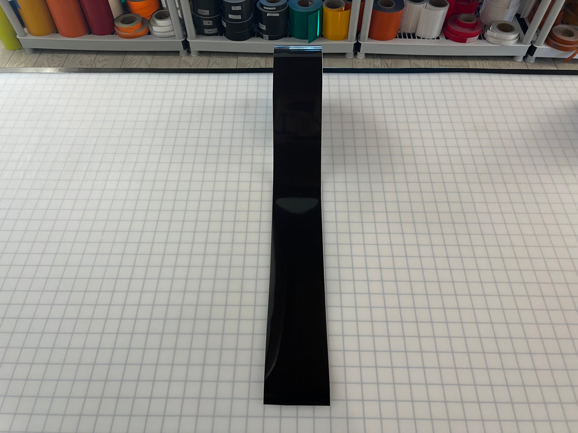4" Inch Black Reflective Tape Oralite 5700 (Type 1 EG) - Reflective Pro