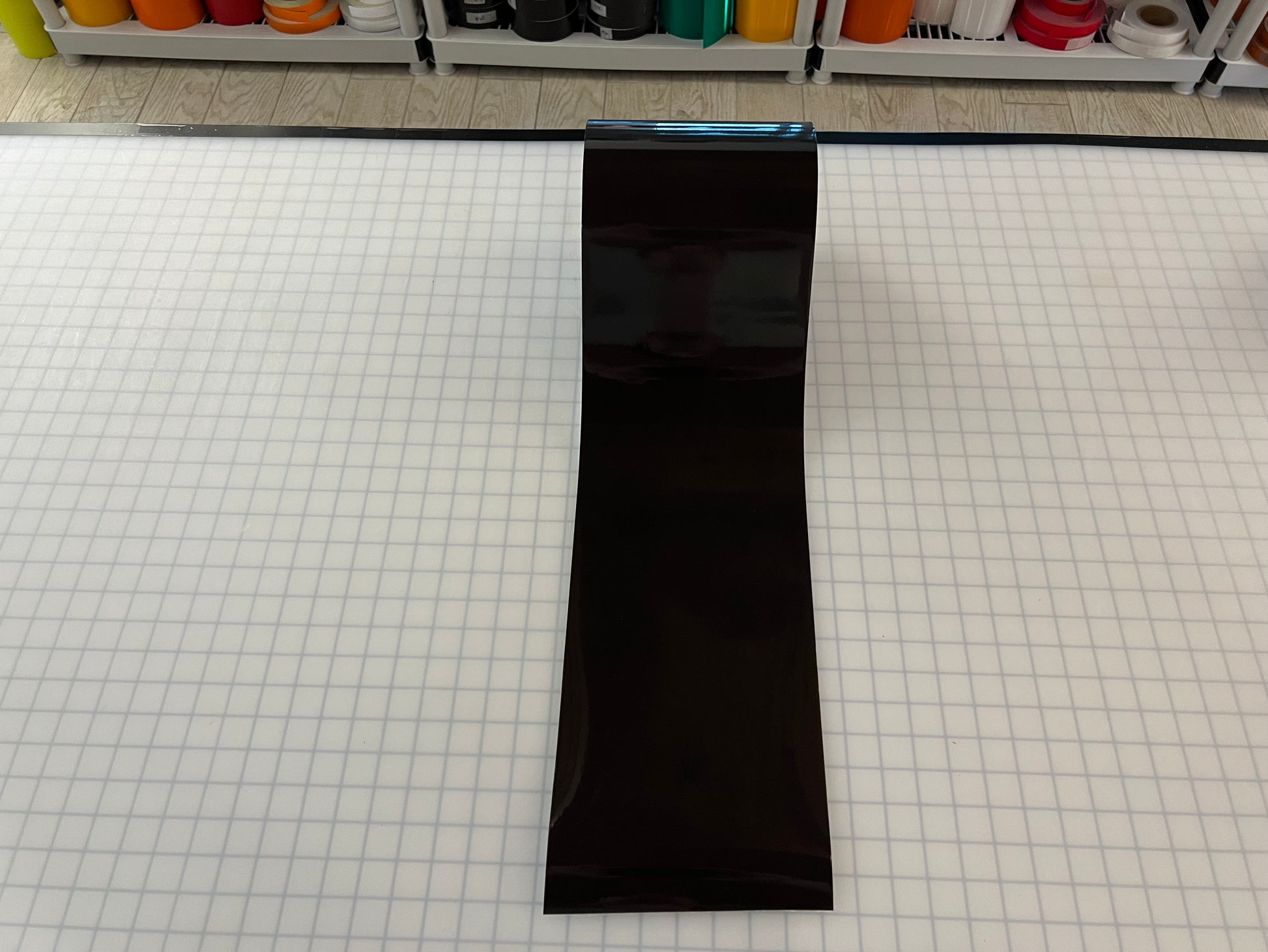 8" Inch Black Reflective Tape Oralite 5700 (Type 1 EG) - Reflective Pro