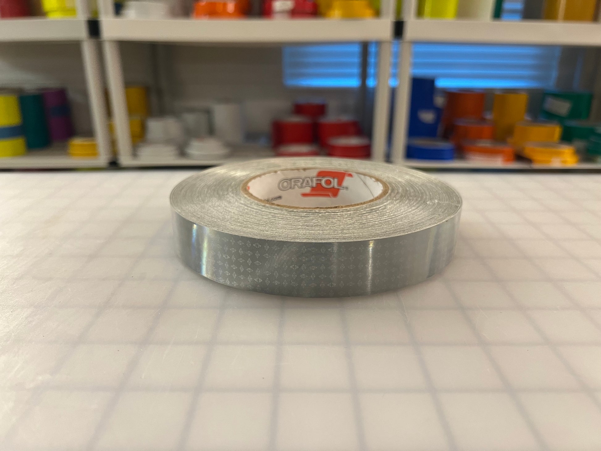 1" Inch Oralite V82 White Prismatic Reflective Tape (Type 5) - Reflective Pro