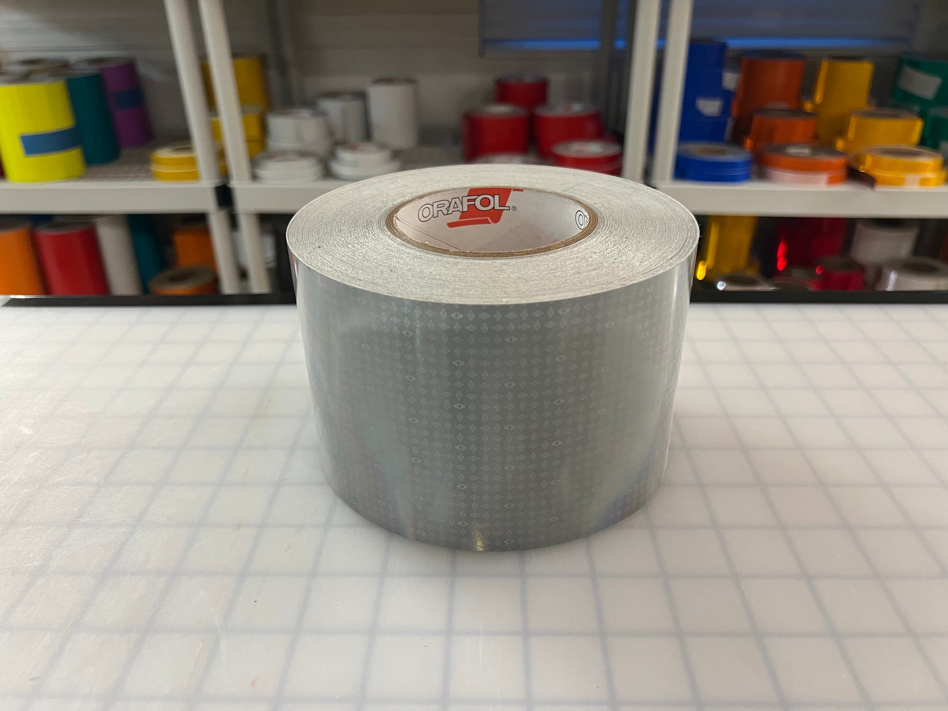 4" Inch Oralite V82 White Prismatic Reflective Tape (Type 5) - Reflective Pro
