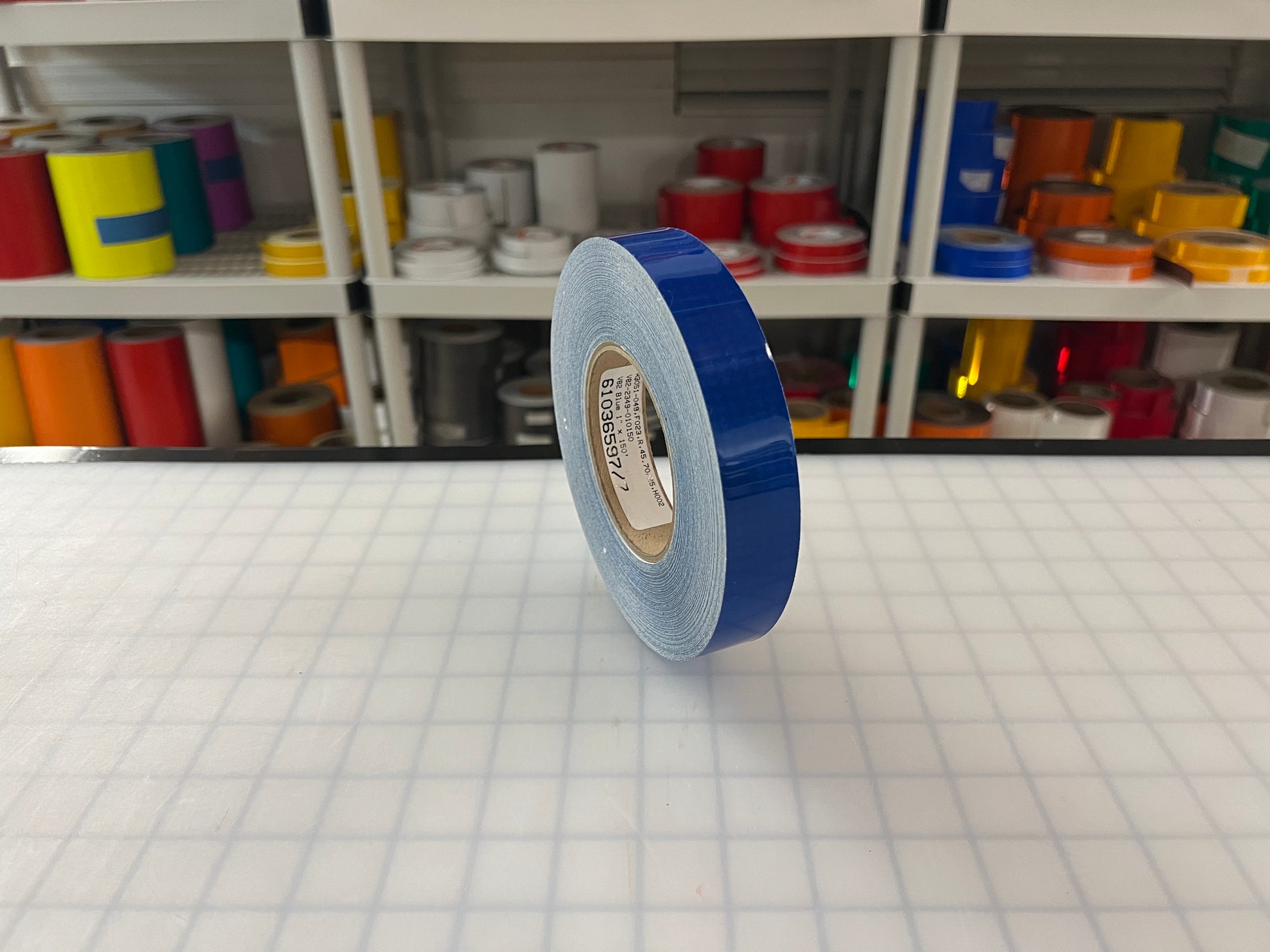 1" Inch Oralite V82 Blue Prismatic Reflective Tape (Type 5) - Reflective Pro