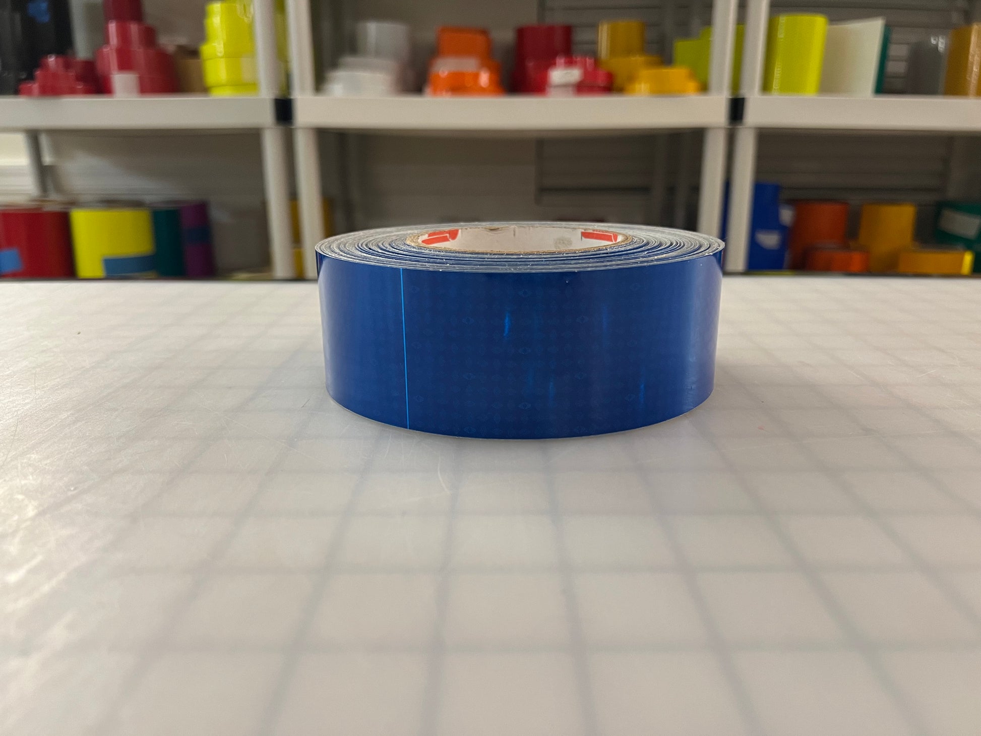 2" Inch Oralite V82 Blue Prismatic Reflective Tape (Type 5) - Reflective Pro