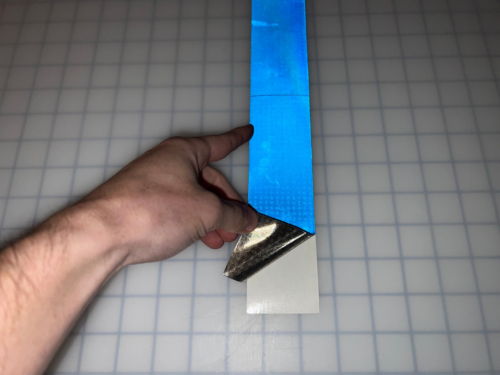 2" Inch Oralite V82 Blue Prismatic Reflective Tape (Type 5) - Reflective Pro