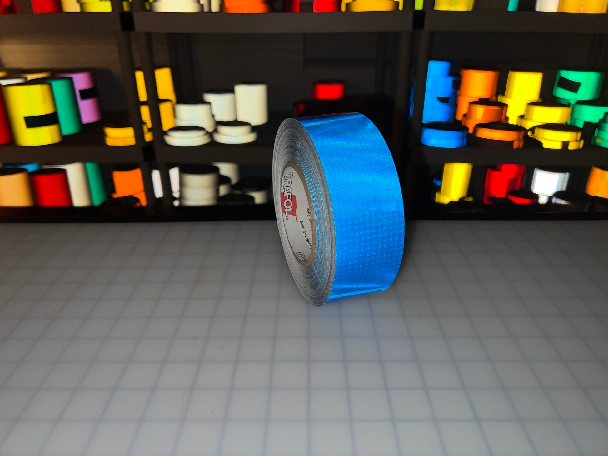 2" Inch Oralite V82 Blue Prismatic Reflective Tape (Type 5) - Reflective Pro
