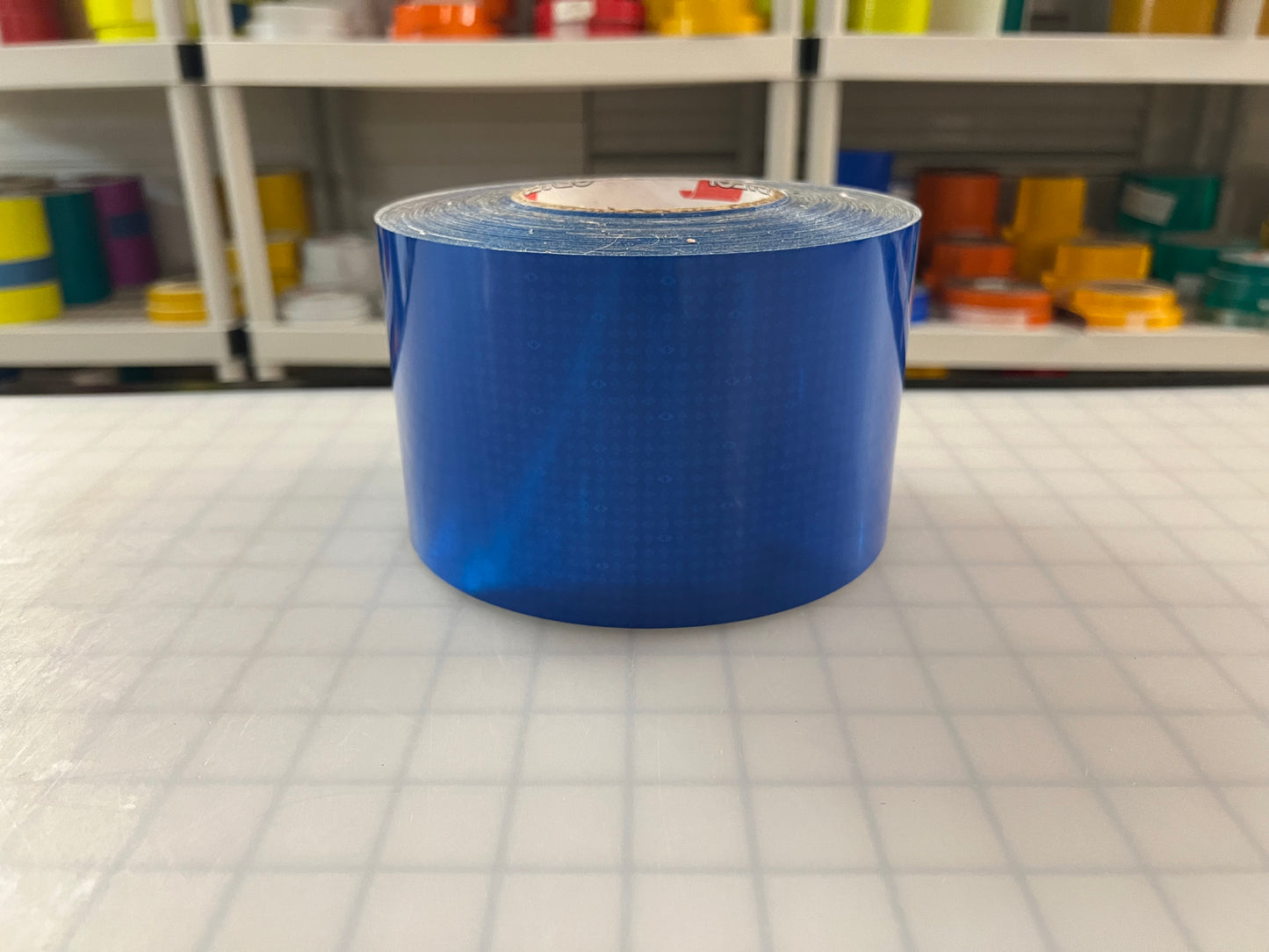 4" Inch Oralite V82 Blue Prismatic Reflective Tape (Type 5)