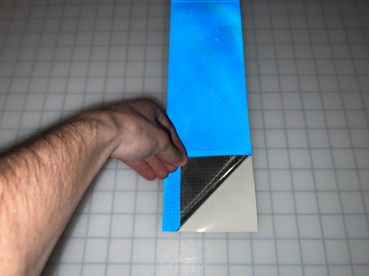 4" Inch Oralite V82 Blue Prismatic Reflective Tape (Type 5)
