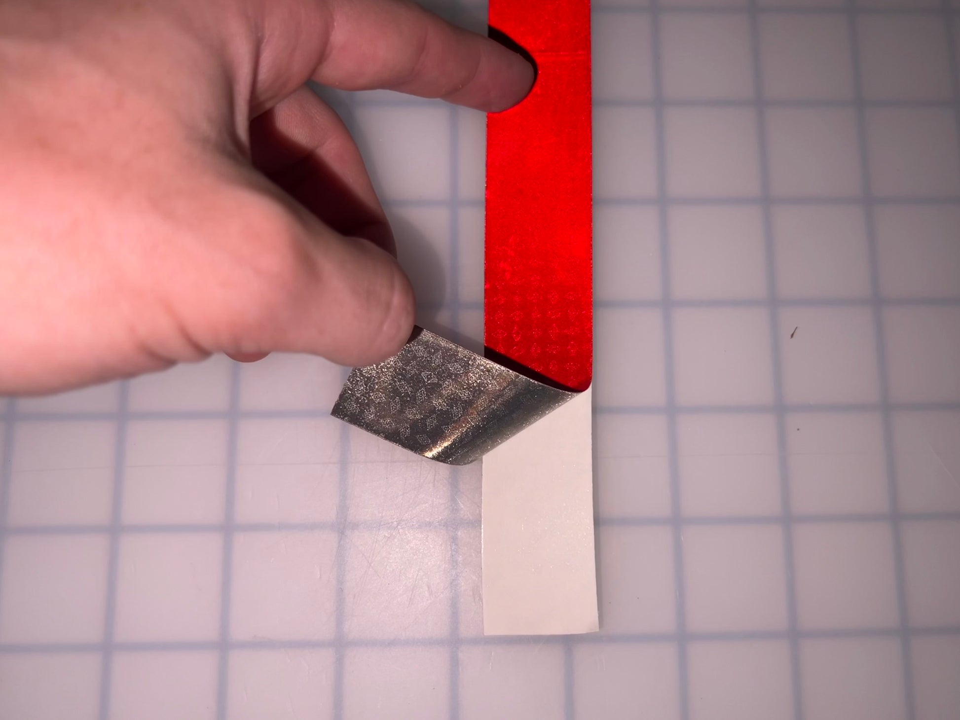 1" Inch Oralite V82 Red Prismatic Reflective Tape (Type 5) - Reflective Pro