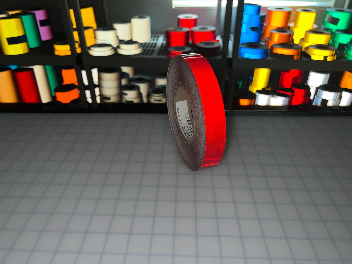 1" Inch Oralite V82 Red Prismatic Reflective Tape (Type 5) - Reflective Pro