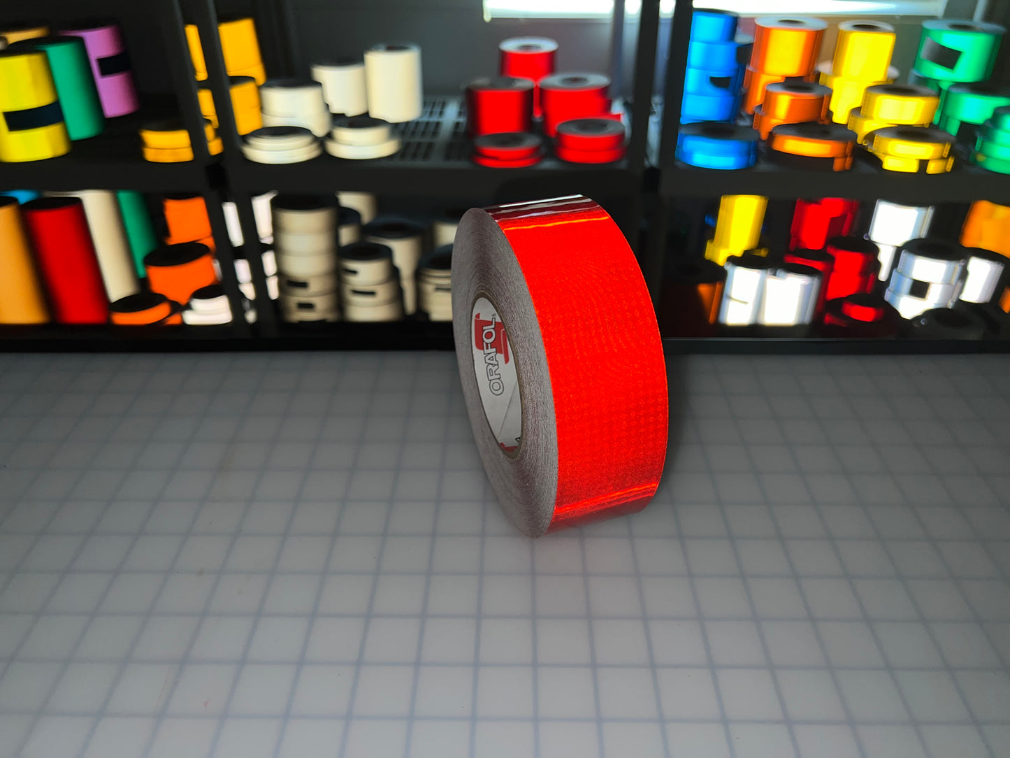 2" Inch Oralite V82 Red Prismatic Reflective Tape (Type 5) - Reflective Pro